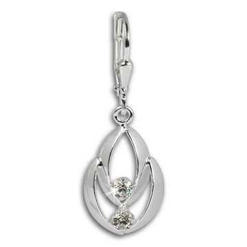 SilberDream Paar Ohrhänger SilberDream Ohrringe für Damen 925 Silber (Ohrhänger), Damen Ohrhänger aus 925 Sterling Silber, Farbe: silber, weiß
