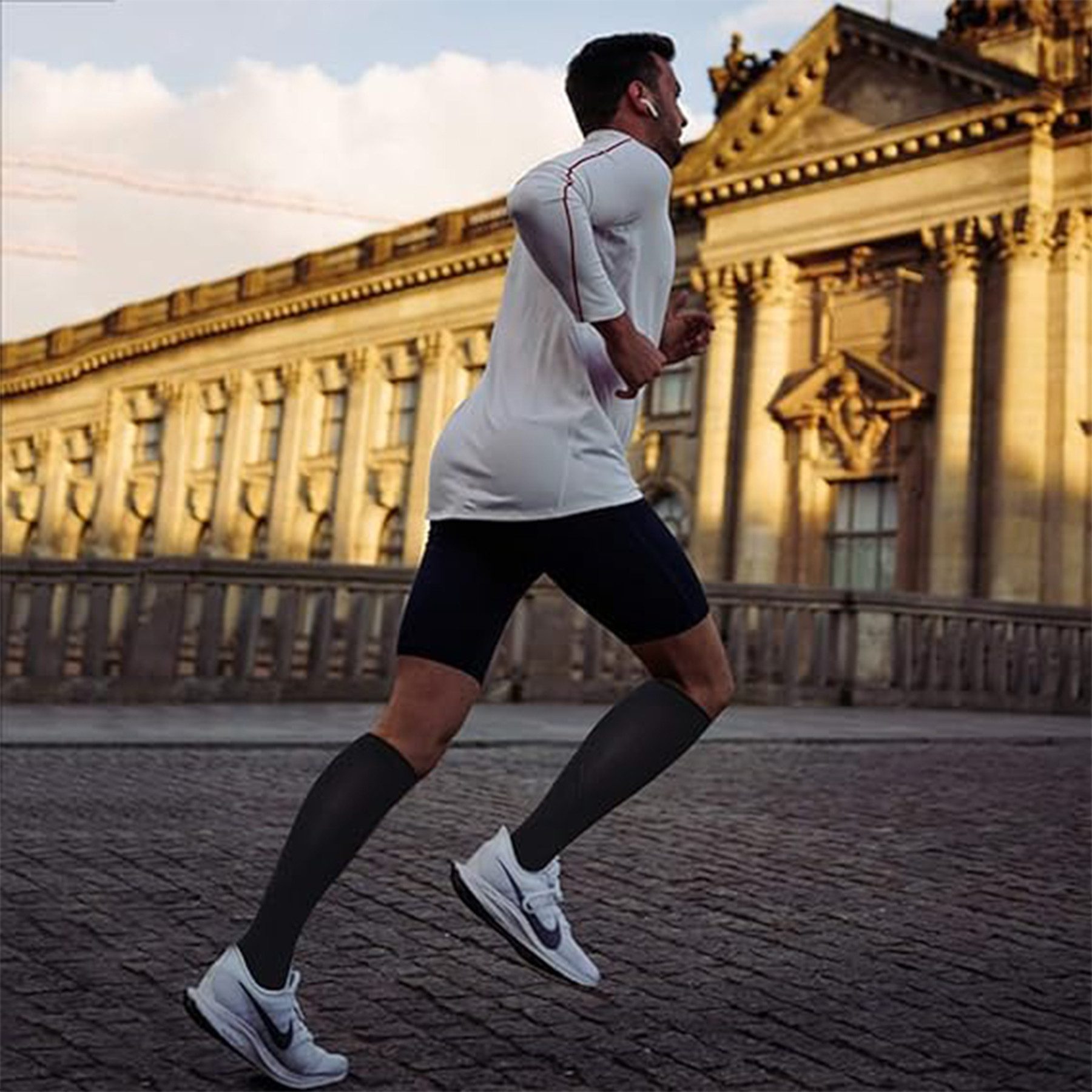 Mutig Kompressionsstrümpfe 8 Paar Kompressionsstrümpfe Damen und Herren, Kompressionssocken (20-30mmHg Stützstrümpfe Sport Kompressionssocken mit Elastisch, Stützstrümpfe Compression Socks Laufstrümpfe Kompression) Compression Socks für Sport, Laufen, Flug, Reisen,Fahrrad Radsport