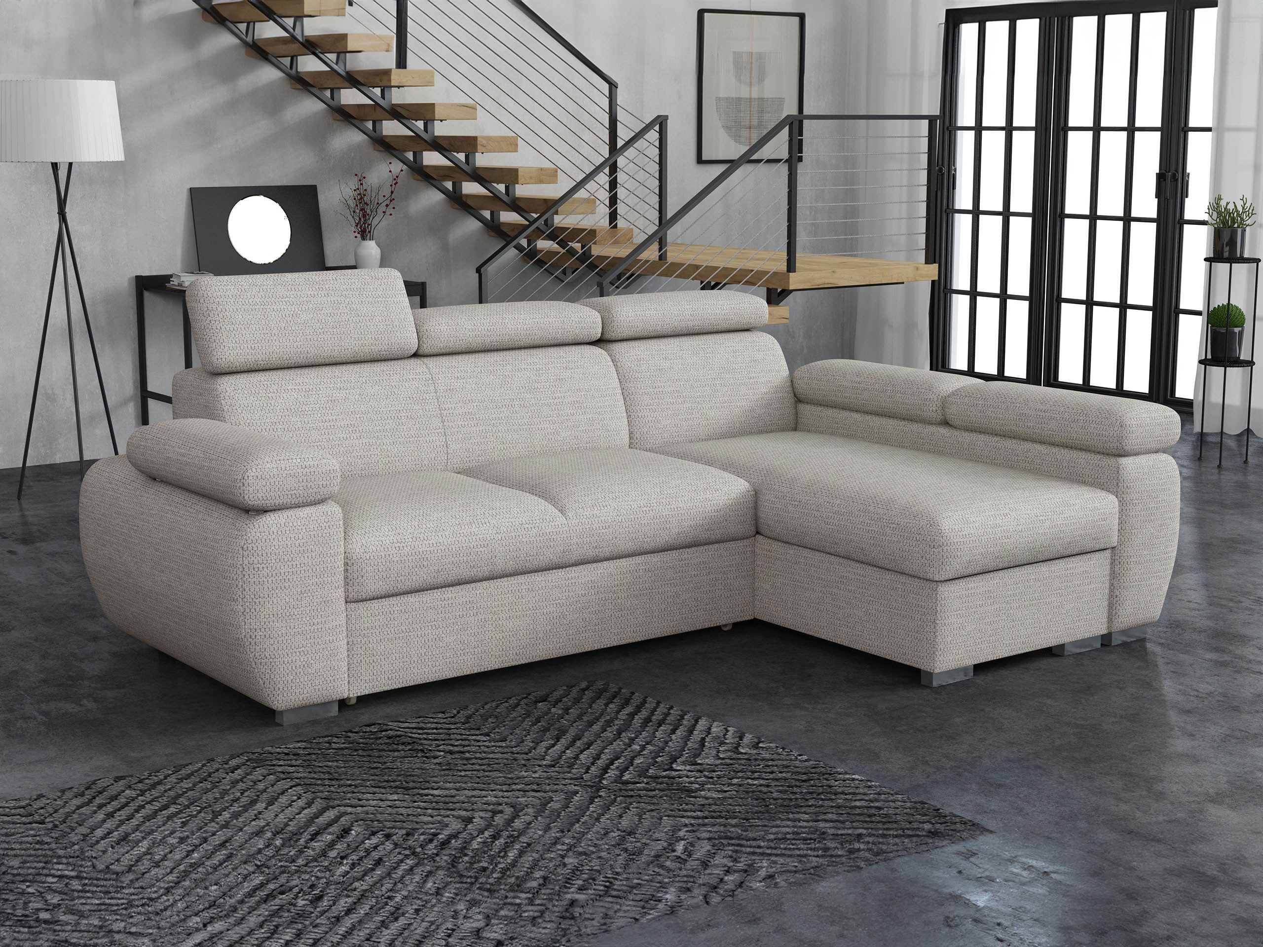MIRJAN24 Ecksofa Boston Mini, mit Bettkasten günstig online kaufen