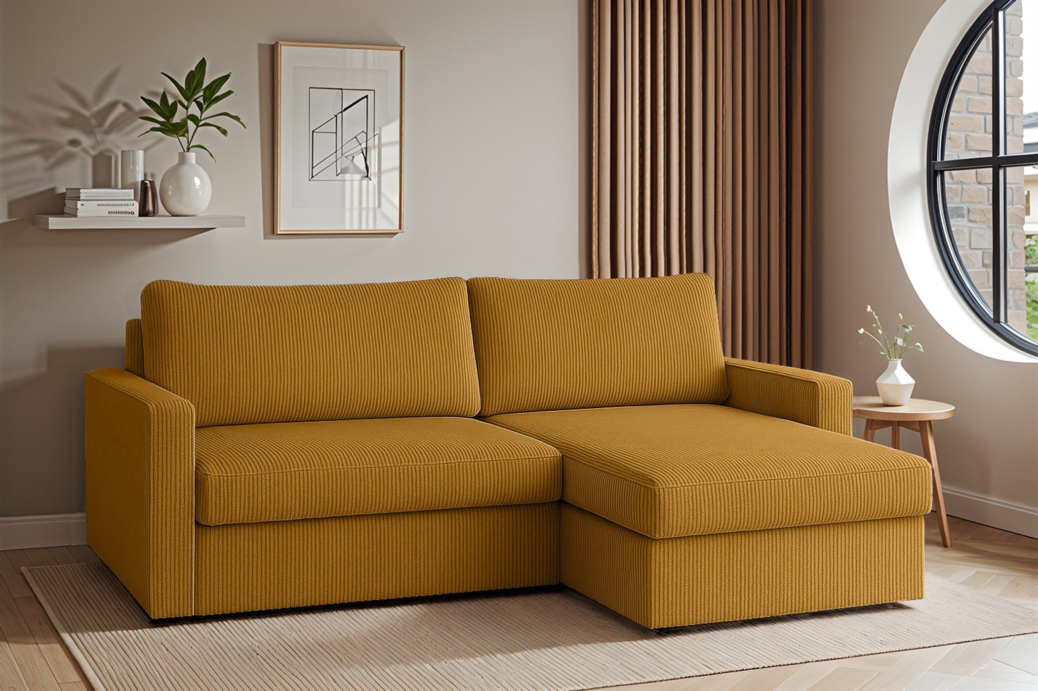 Fun Möbel Ecksofa Schlafsofa Sofa BENDIK günstig online kaufen