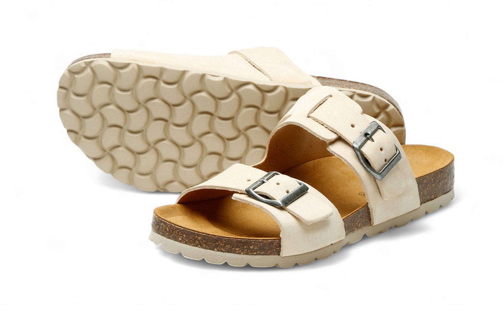Grand Step Shoes Luca Nubuk (Leder) beige Sandale