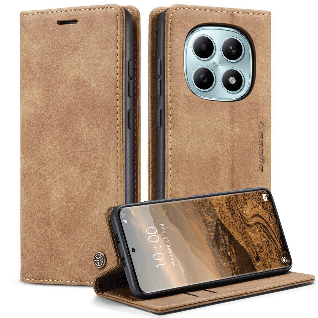 SmartUP Smartphone-Hülle für Xiaomi Redmi Note 15 / Pro / Pro+ 4G / 5G Klapphülle Tasche Case 6,83, Integrierte Standfunktion, zwei Kartenfächer