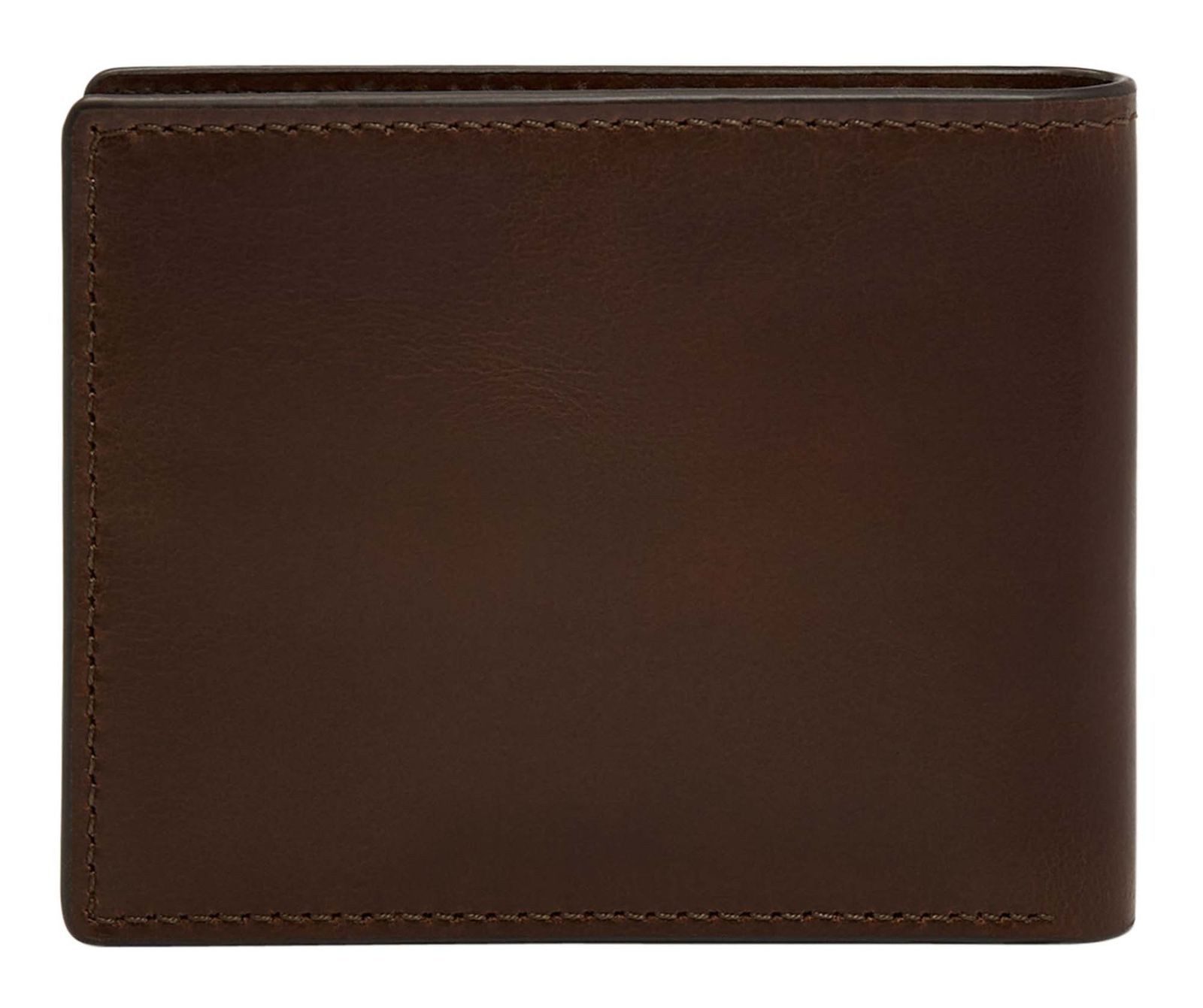 Fossil Kartenetui RFID Bifold, aus echtem Leder mit RFID-Blocker Schutz