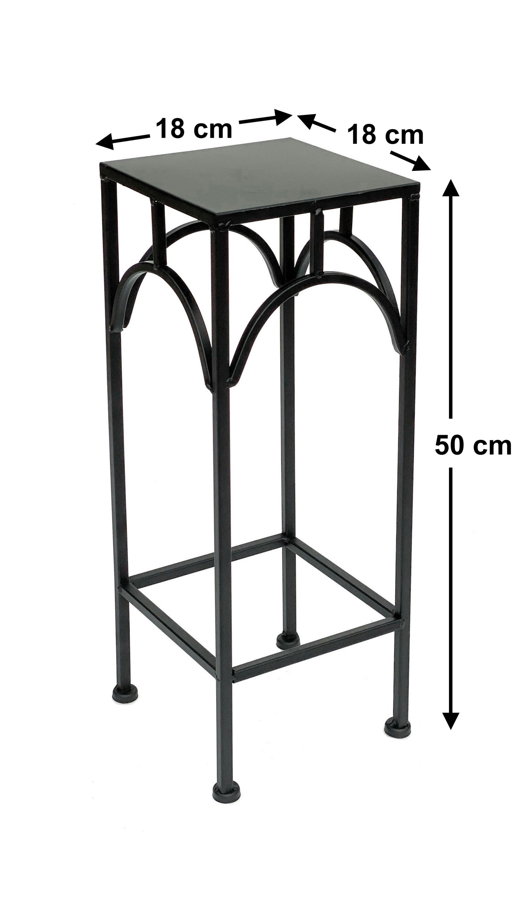 DanDiBo Blumenhocker Metall Schwarz Eckig 50 günstig online kaufen