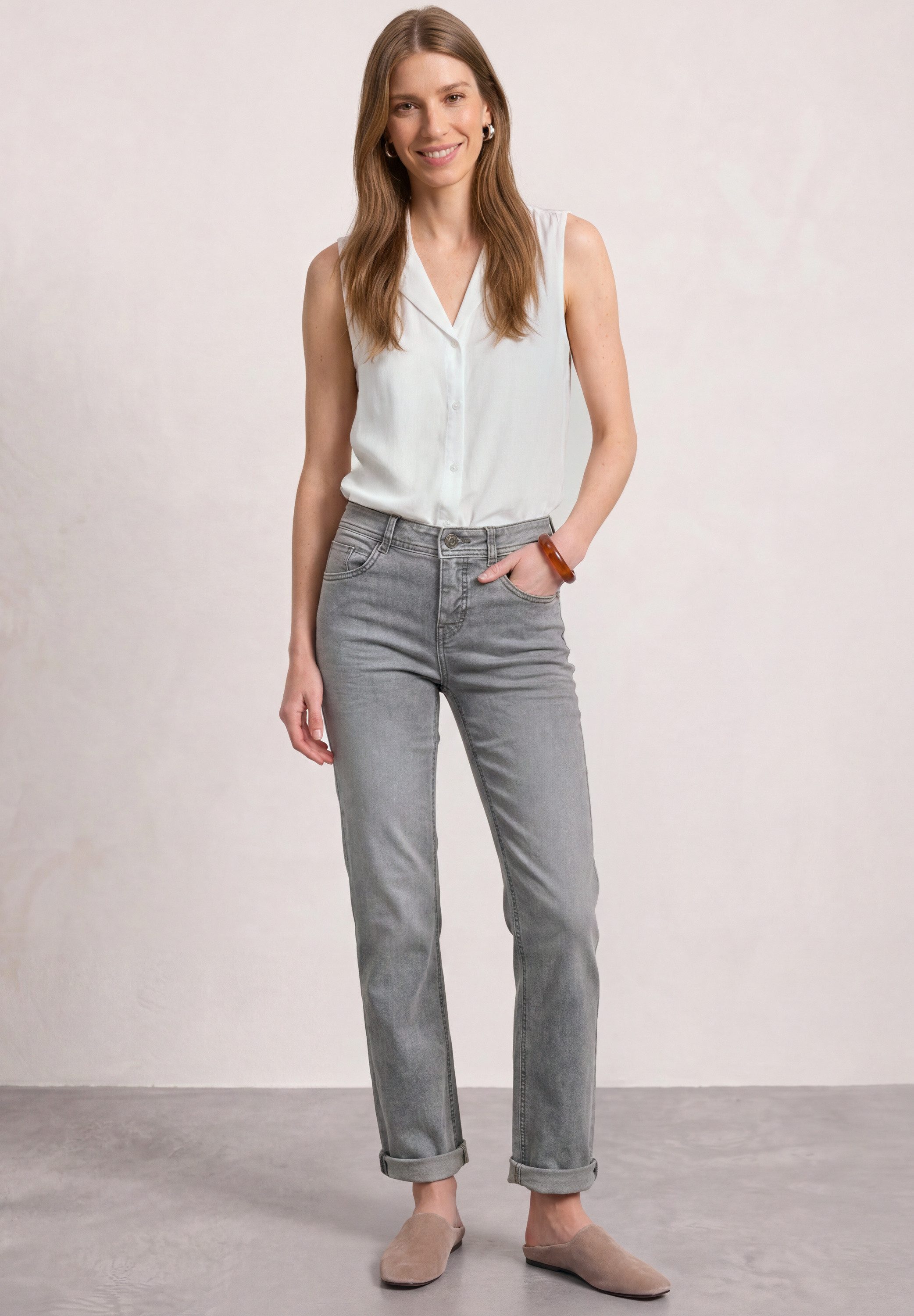 STREET ONE Comfort-fit-Jeans Middle Waist – Bild 4 von 5