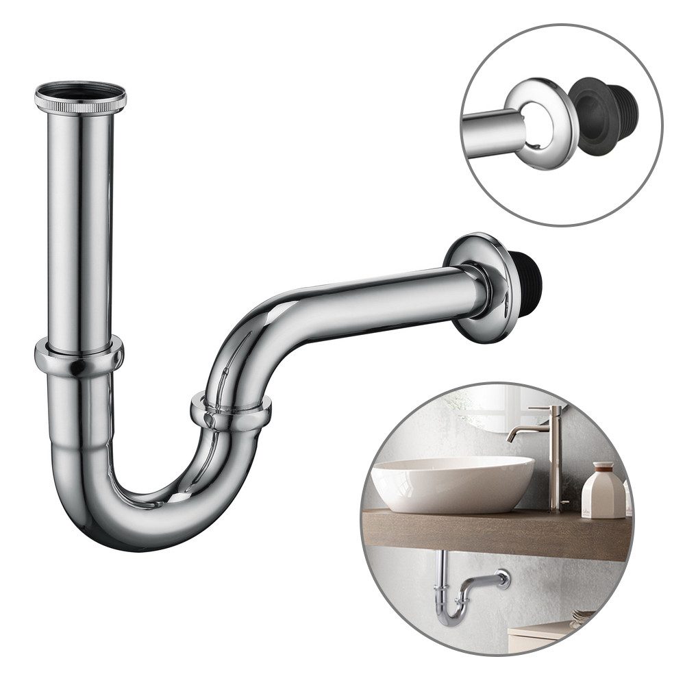 HOMELIVE Siphon Universal Siphon für Waschbecken Waschtisch Röhrengeruchver günstig online kaufen