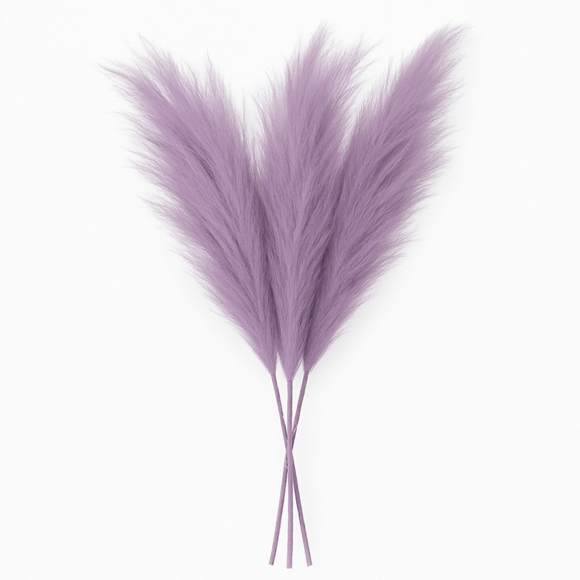 Kunstpflanze Künstliches Pampasgras Deko XXL Kunstblume Pampasgras in Lila günstig online kaufen