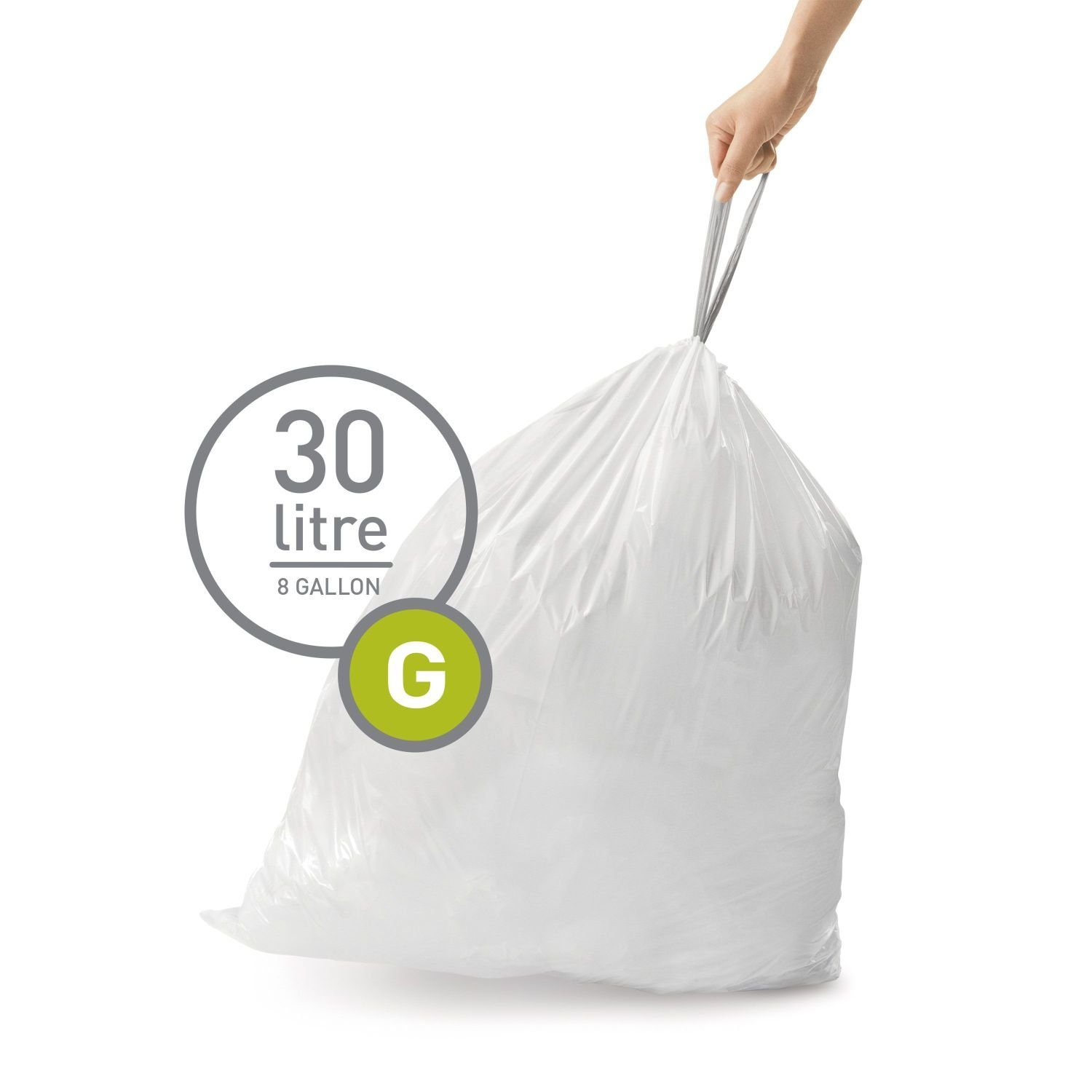 20 G Stück Passgenaue Code Müllbeutel simplehuman Müllbeutel