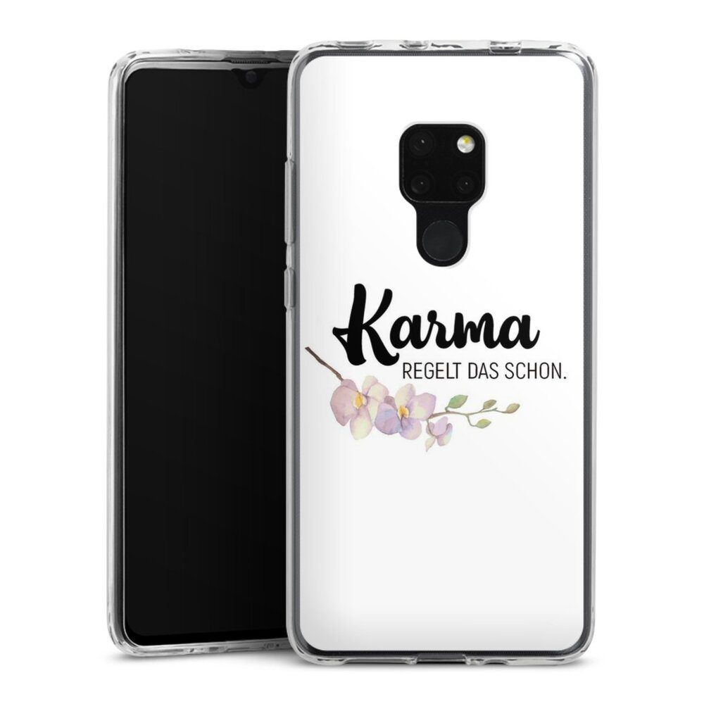 Verco Handyhülle Für Huawei Mate 20 – TPU Silikon, Grün, Stoßfest, Mit Kameraschutz & Weichem Innenfutter