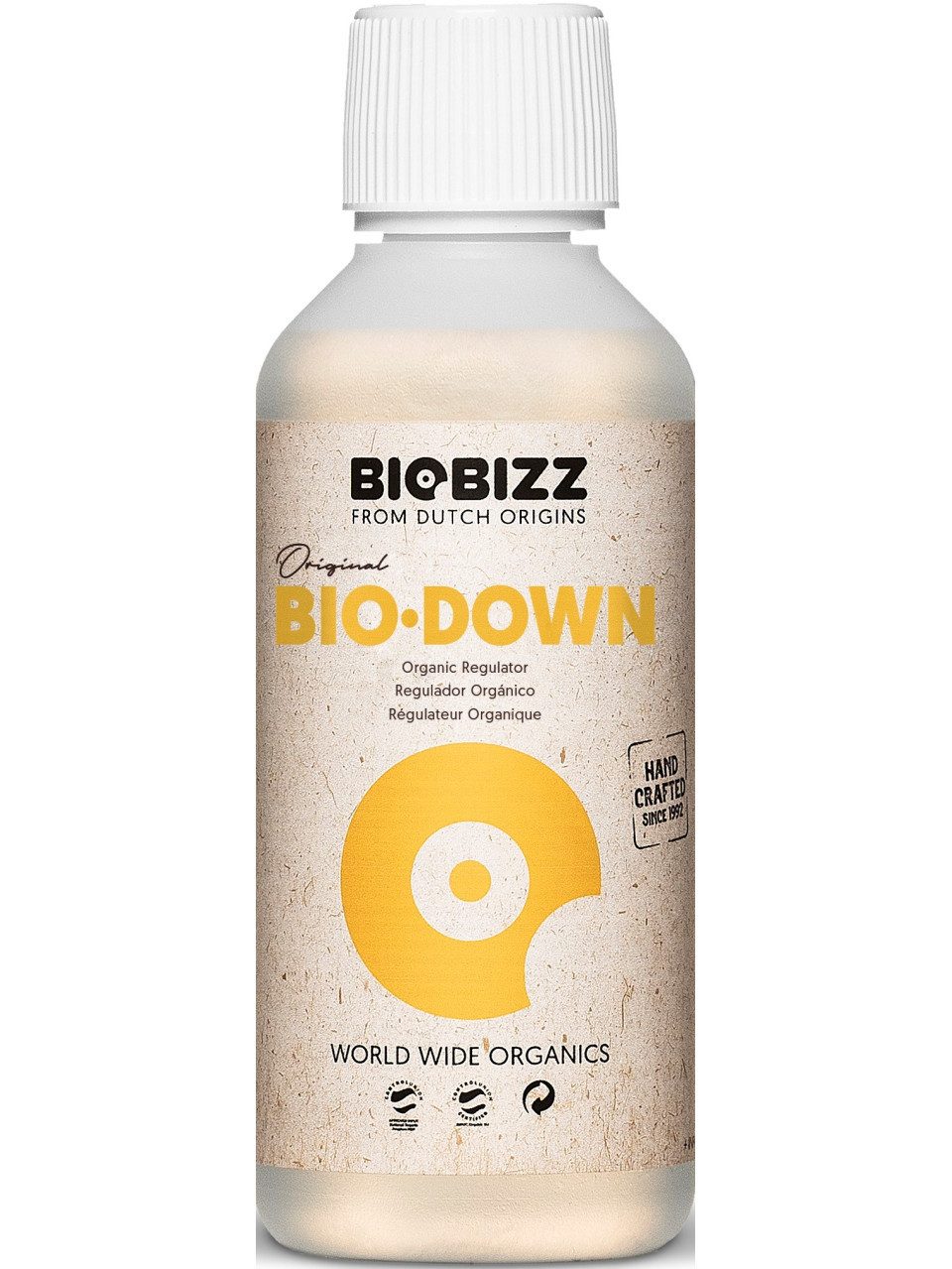Trend Line Pflanzendünger BioBizz Grow Bio-Down pH-Regulator 250 ml, Bio