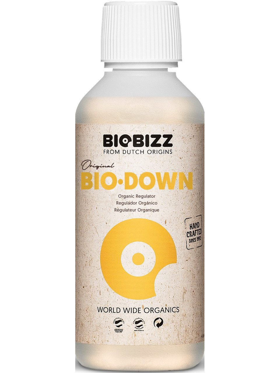 Pflanzendünger BioBizz Grow Bio-Down pH-Regulator 250 ml