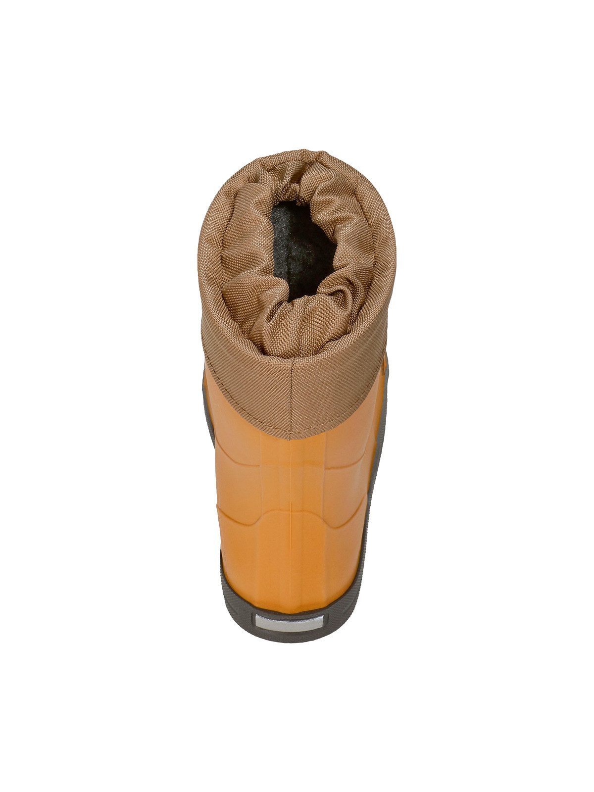 Dunlop_Workwear PA0KM45 Puddle Jumper Kurkuma Braun mit Fellfutter Winterstiefel