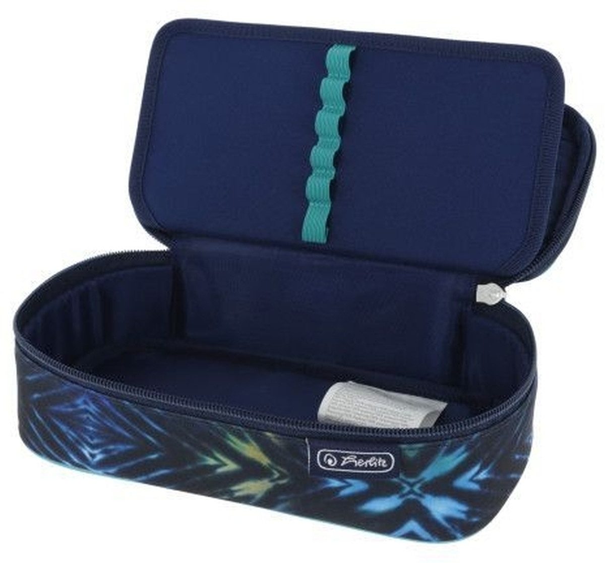 Herlitz Federtasche Schüleretui Faulenzer beatBox Polyester 225x120mm New Batik Fearless