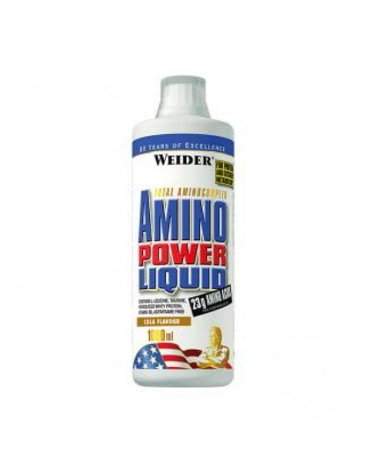 WEIDER Amino Power Liquid 1l - Mandarine Flüssigkeit, 1000 ml, Flüssigkeit