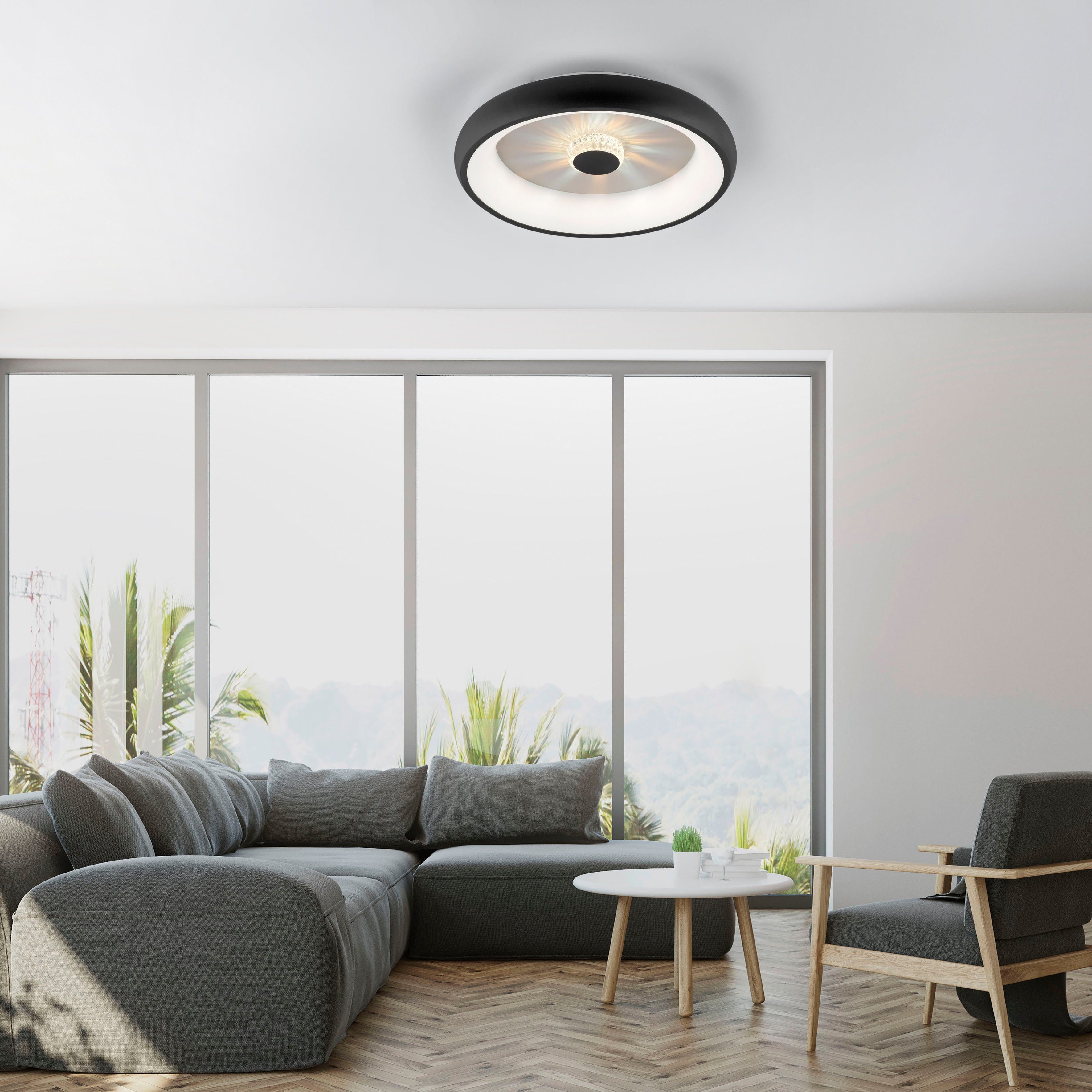JUST LIGHT Deckenleuchte VERTIGO, LED fest günstig online kaufen