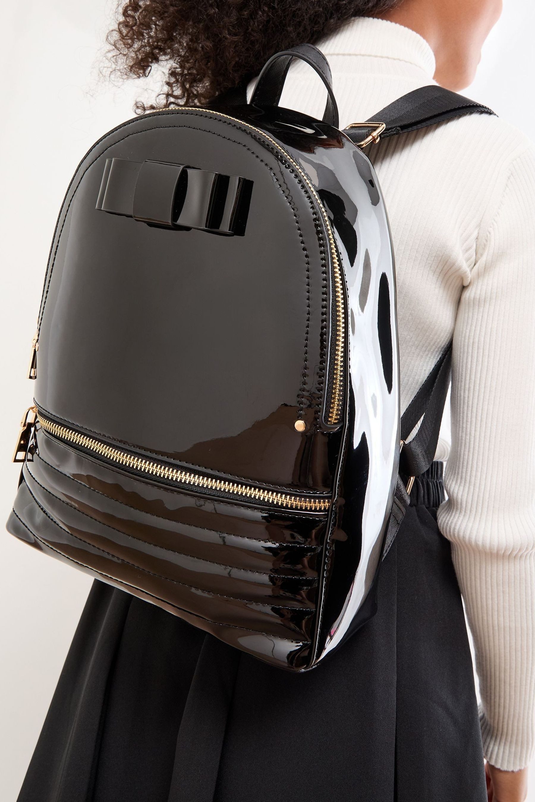 LIPSY Schulrucksack Lipsy Schulrucksack mit Schleifendetail (1-tlg)