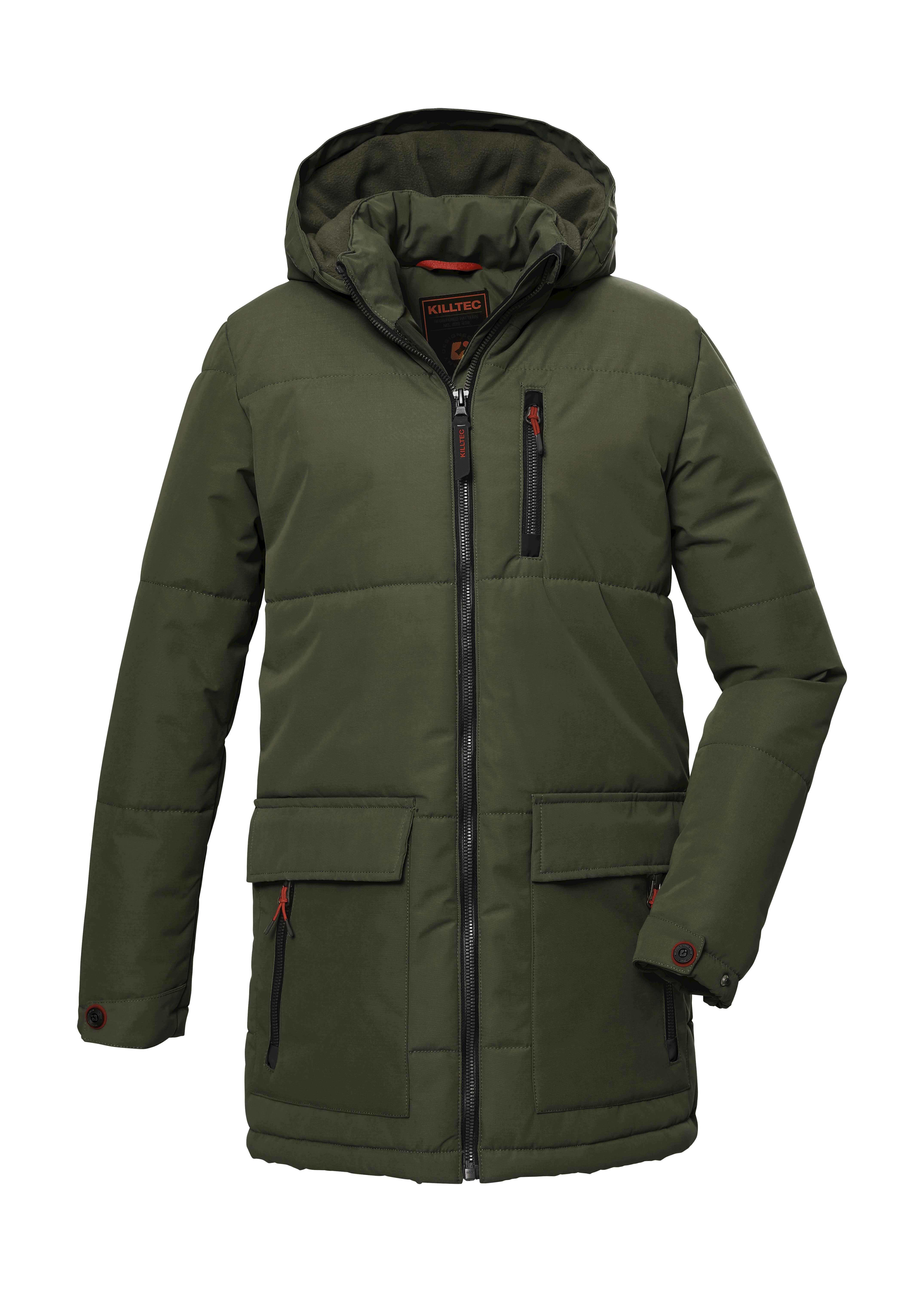 Killtec Steppmantel KOW 135 BYS QLTD PRK Langer, atmungsaktiver Parka mit verstellbarer Kapuze und Taschen