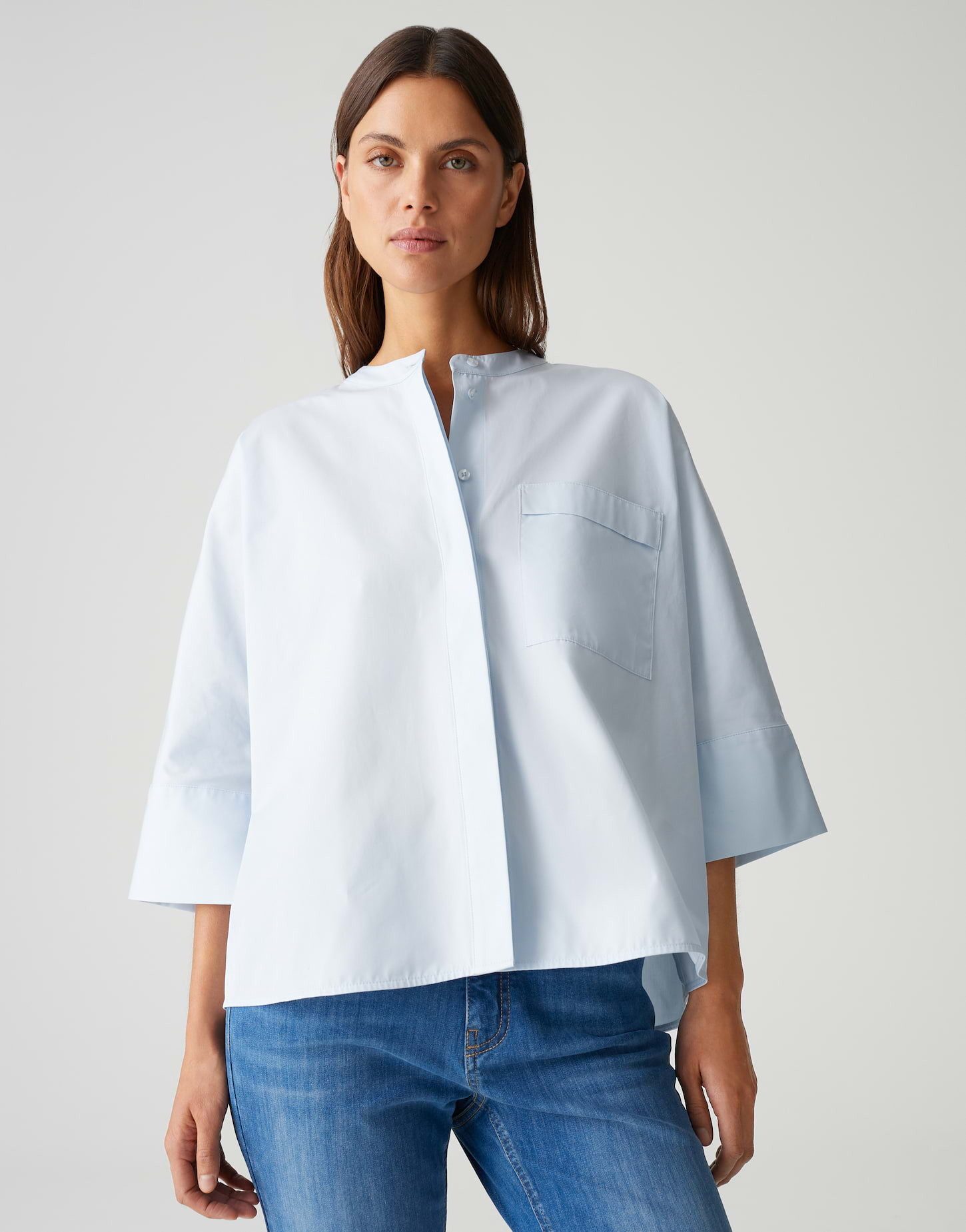 OPUS PANTS Kurzarmbluse FRUNA Oversize aus günstig online kaufen
