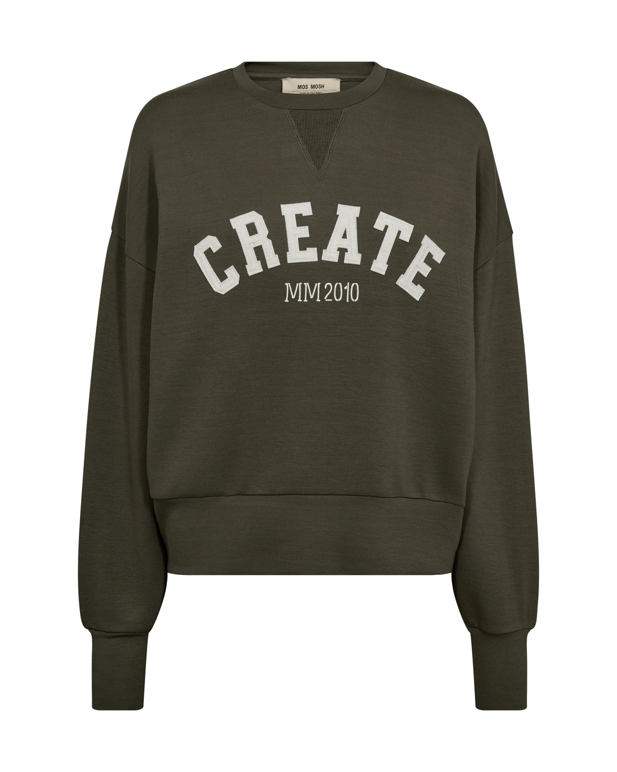 Mos Mosh Sweatshirt MMCelli O-LS Sweatshirt Olive Night