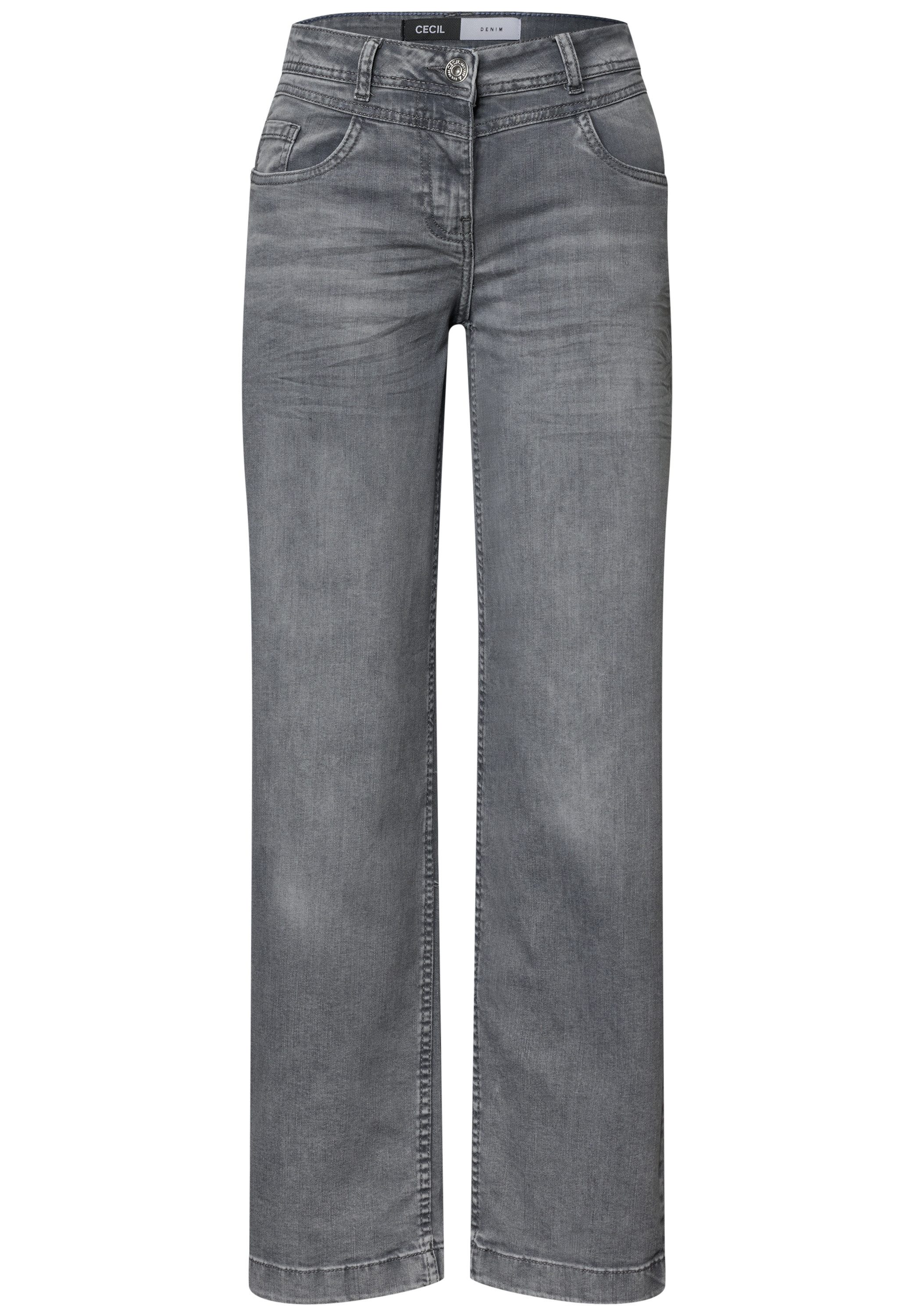 CECIL 5-Pocket-Jeans Style Neele mit Elasthan, Loose Fit, 5-Pocket-Style