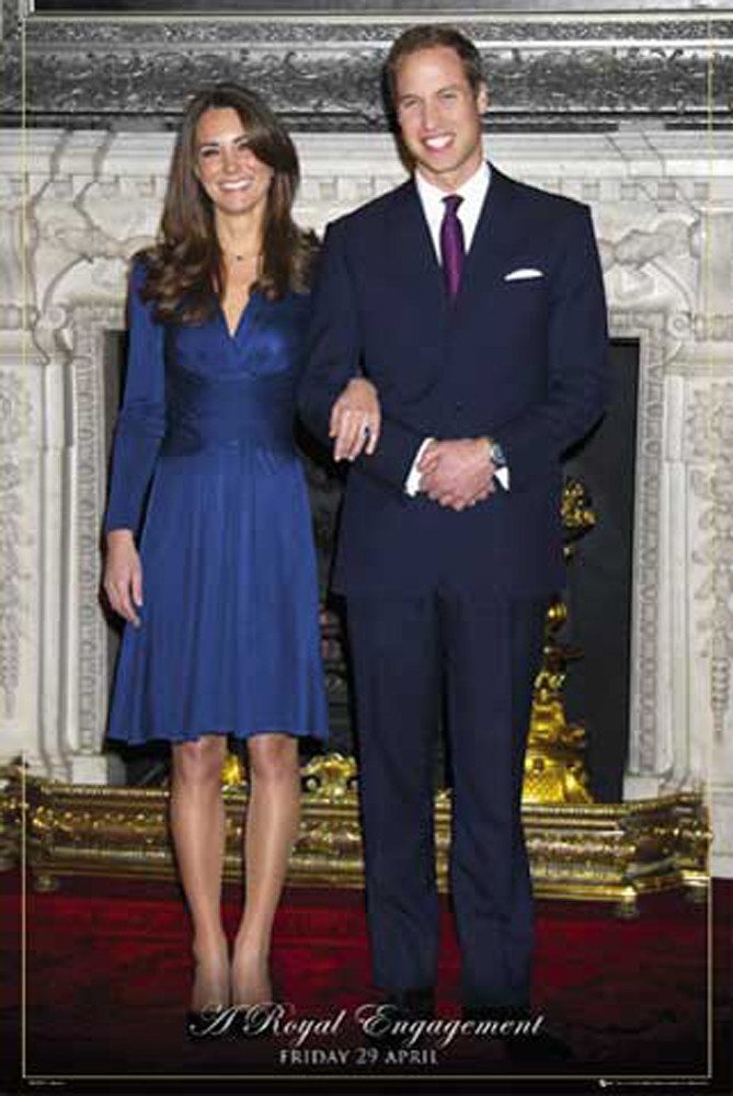 Poster Royal Wedding - Poster - Verlobung