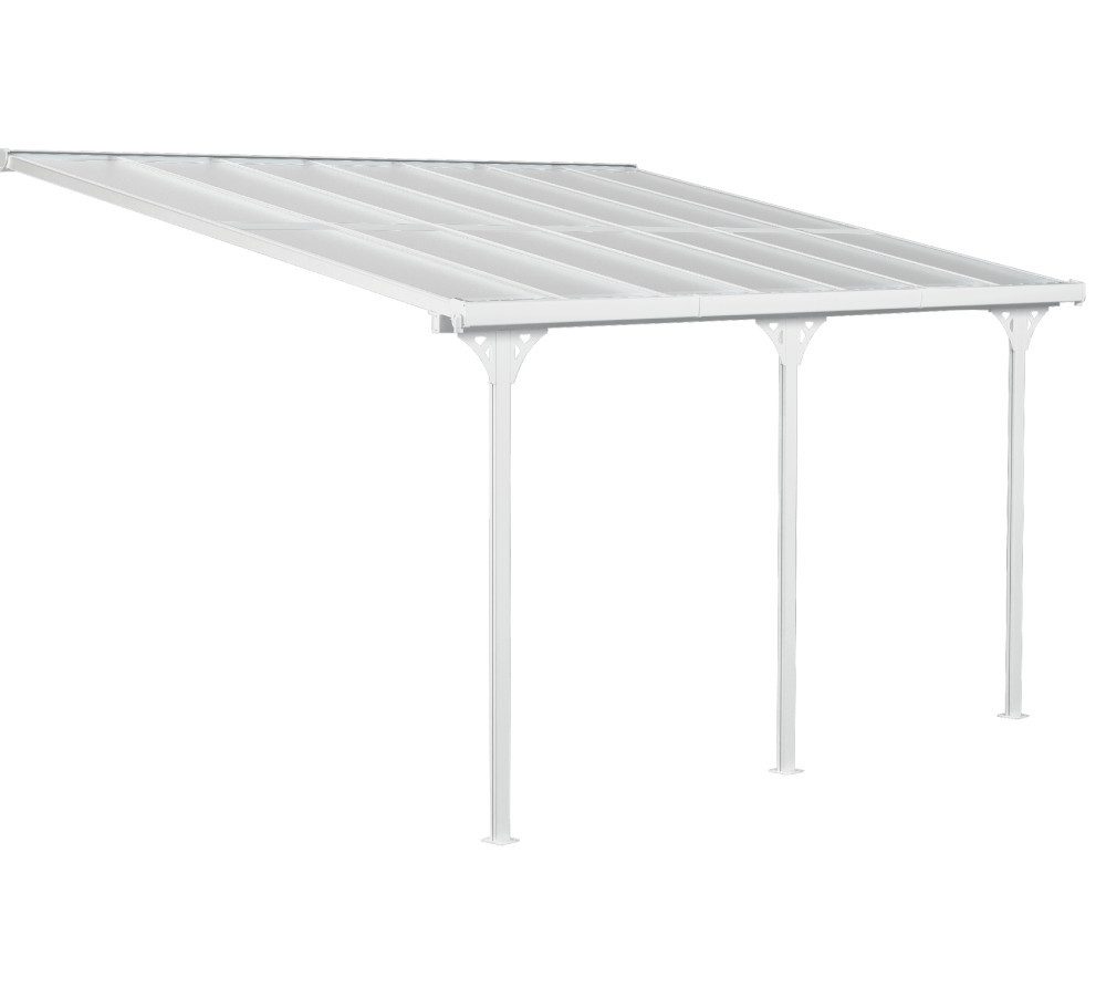 WESTMANN Terrassendach Bruce 435, BxT: 435x300 cm, (1-St), BxT: 435x300 cm, Bedachung Doppelstegplatten