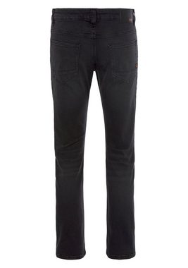 BOSS ORANGE Slim-fit-Jeans Delaware BC-L-P mit Leder-Badge