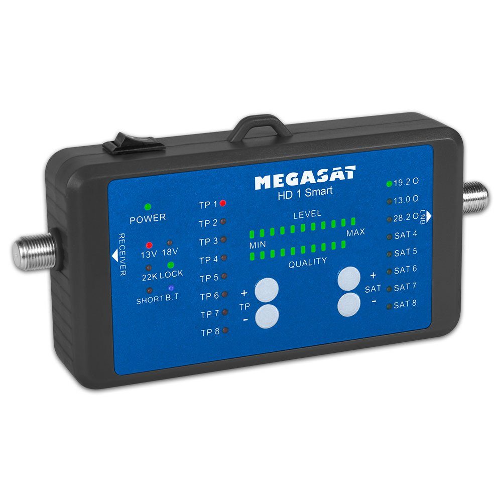 Smart Messgerät 1 HD1 Megasat Satmessgerät HD App Megasat Satfinder Satelliten DVB-S2