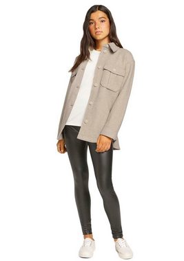 TOM TAILOR Denim Leggings in Lederoptik