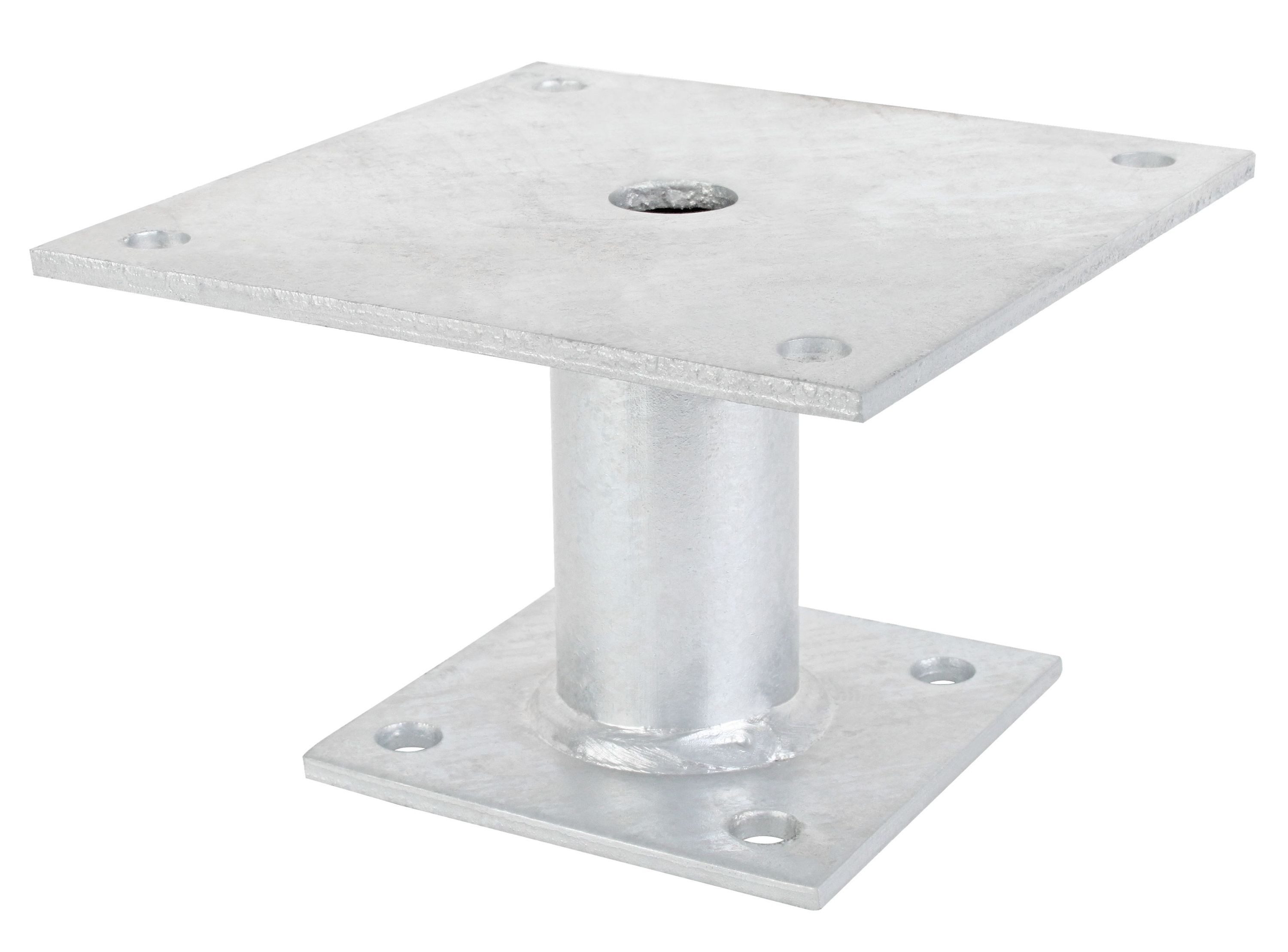 Alberts Pfostenträger, Alberts 219819 Pfostenträger zum Aufschrauben feuerverzinkt 150