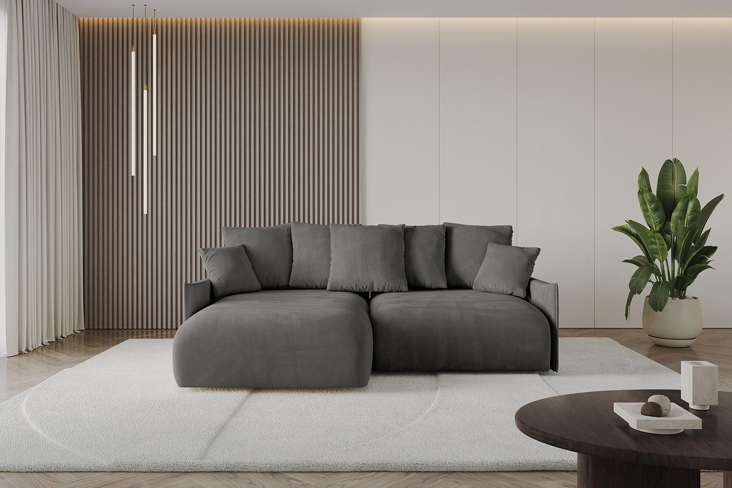 ALTDECOR Ecksofa ONESK-L-v1, Couch mit Schlaffunktion, günstig online kaufen