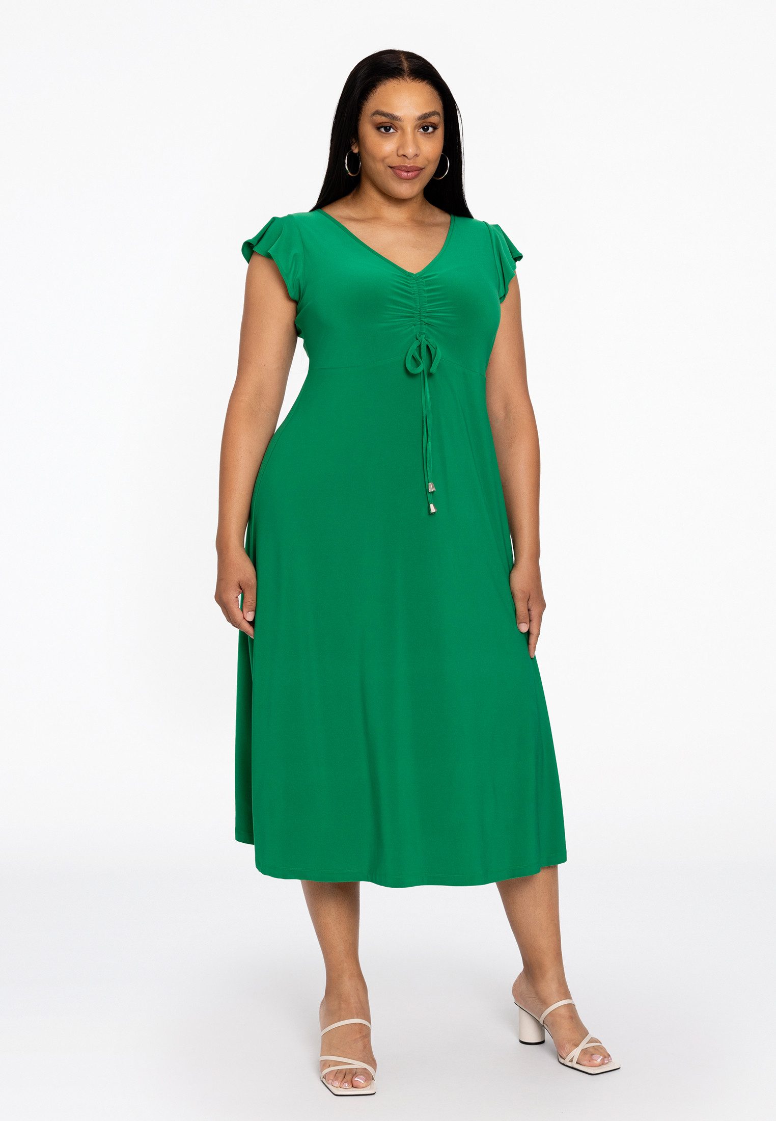 A-Linien-Kleid Damen Kleid Große Größen