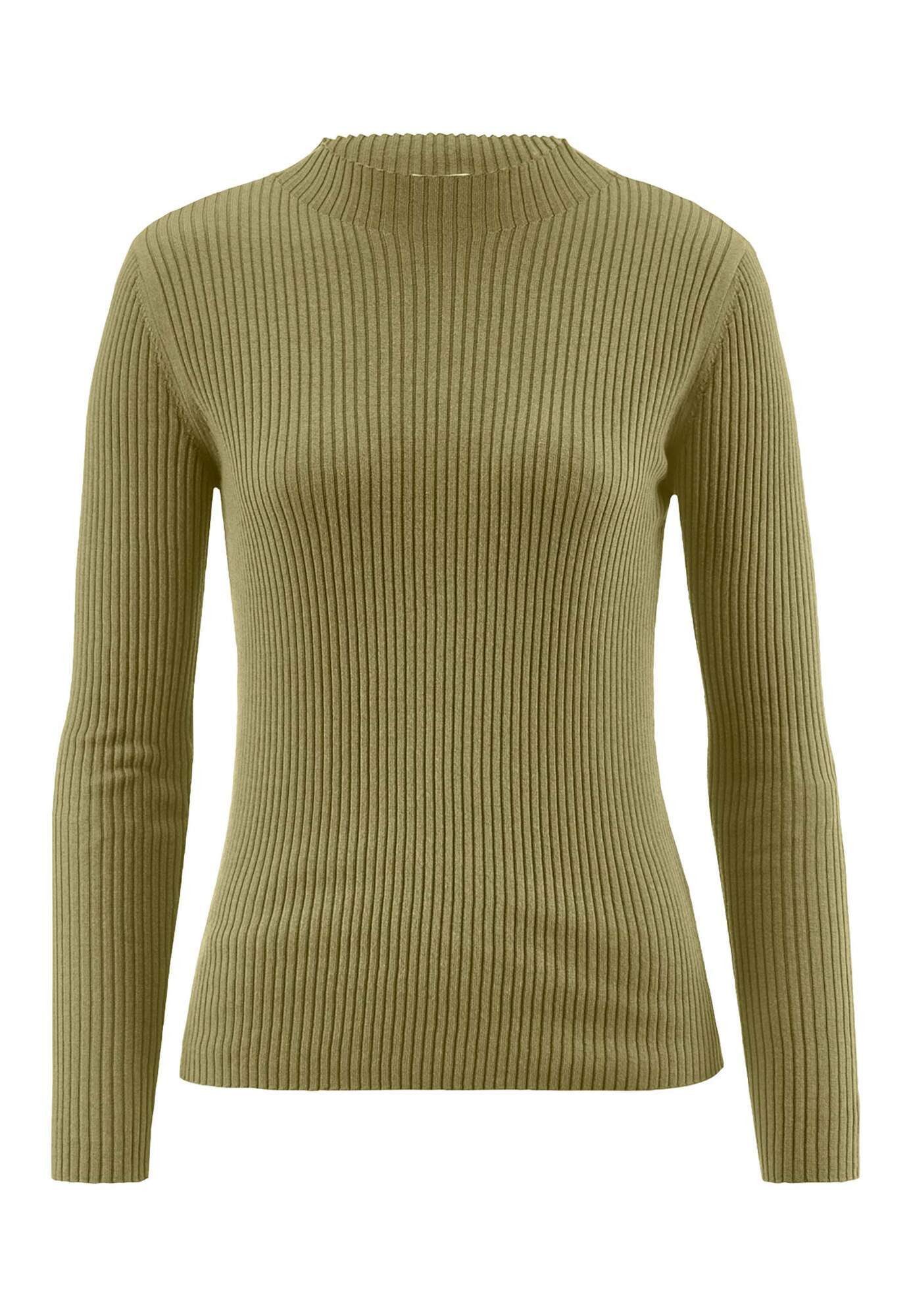 Hessnatur Strickpullover Fitted aus TENCEL™ Lyocell mit Bio-Baumwolle (1-tl günstig online kaufen