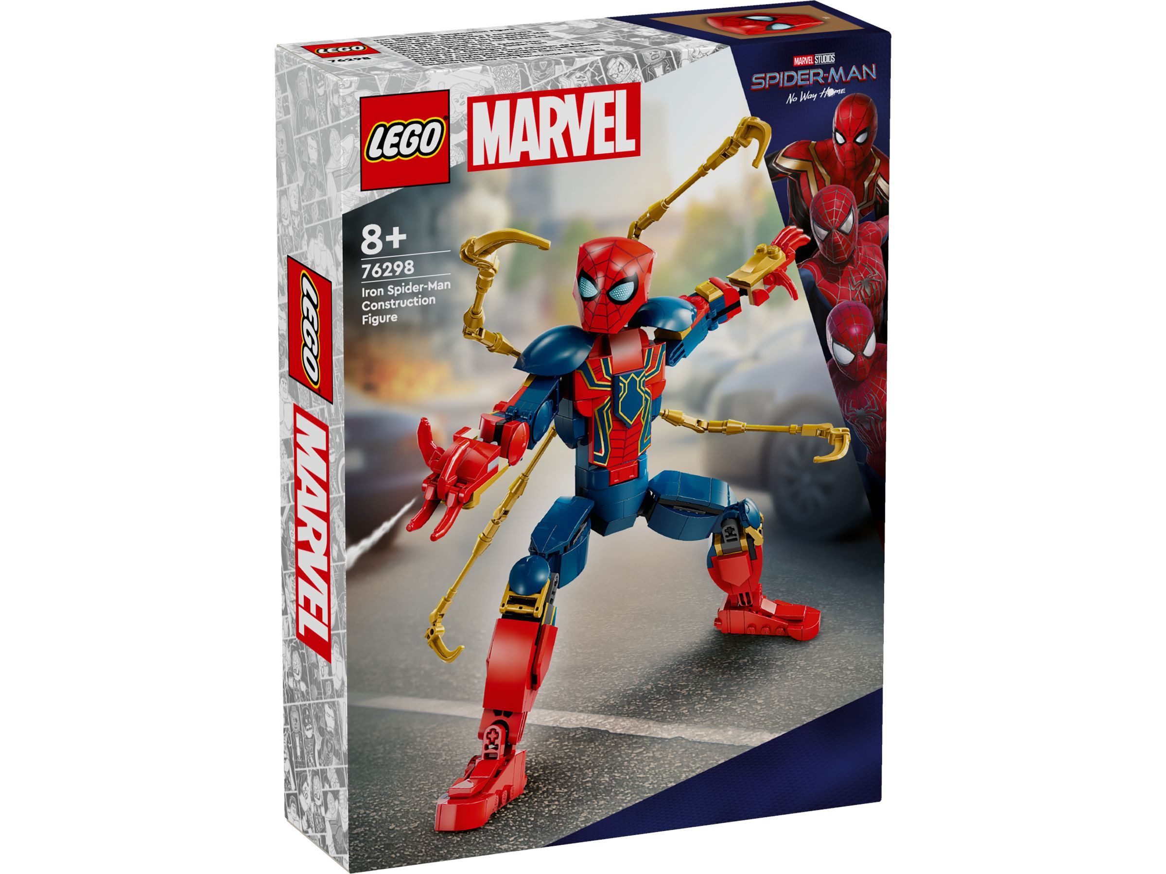 LEGO® LEGO® Super Heroes 76298 Iron Spider-Man Baufigur Konstruktionsspielsteine, (303 St)