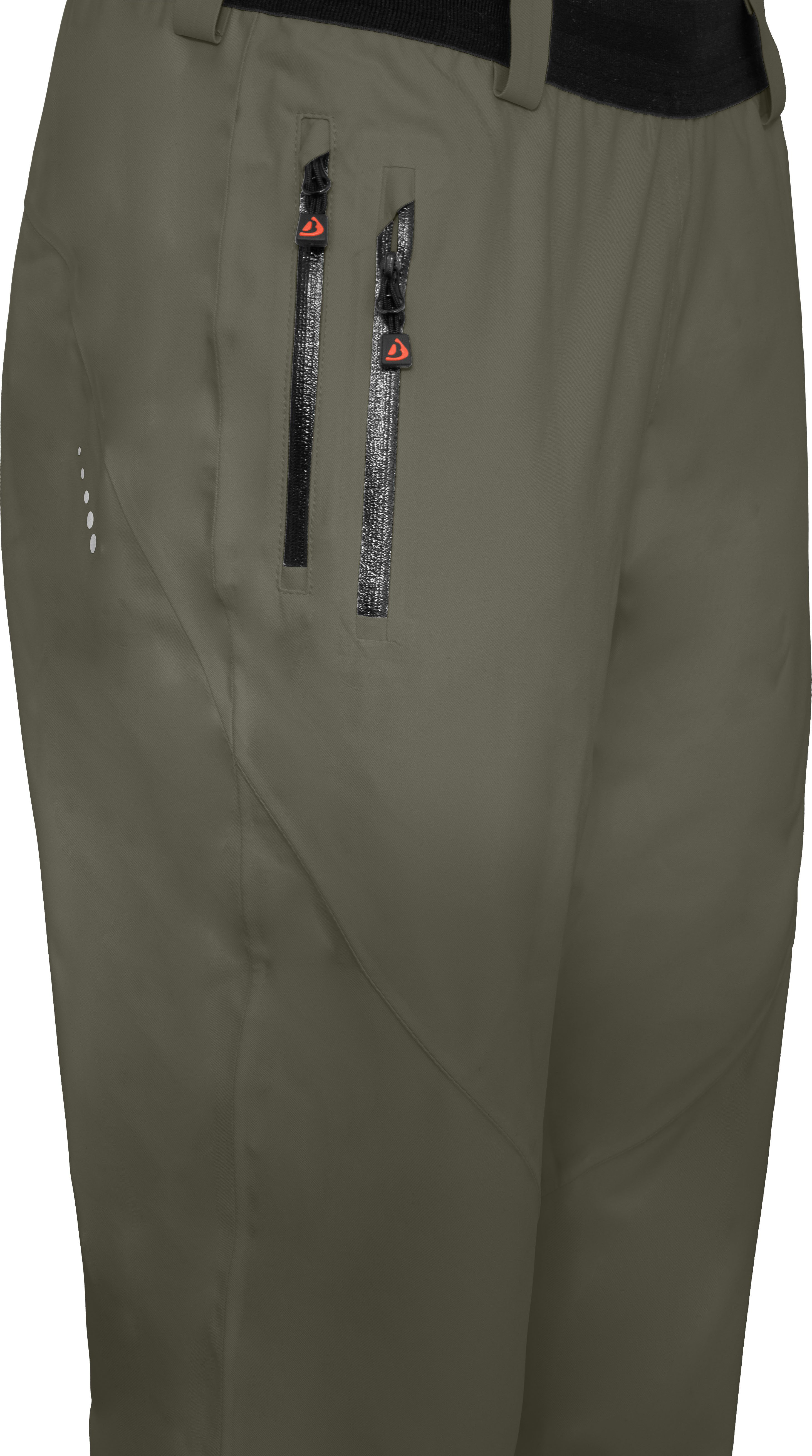 Bergson Regenhose VERDAL Thermo Damen (Über) Regenhose, recycelt, leicht wattiert, 20000 mm Wassersä