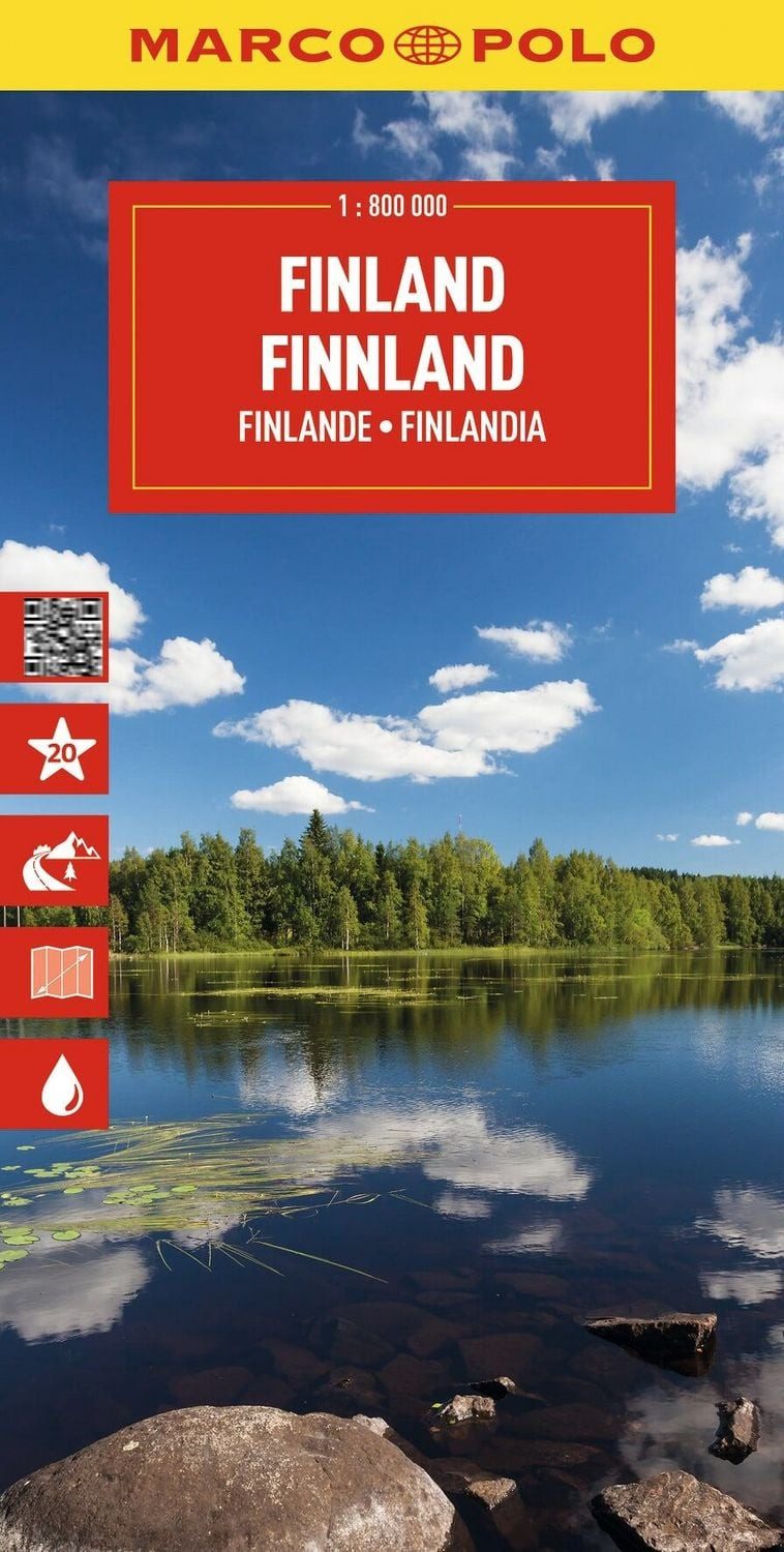 MARCO POLO Reisekarte Finnland 1:800.000 / Marco Polo