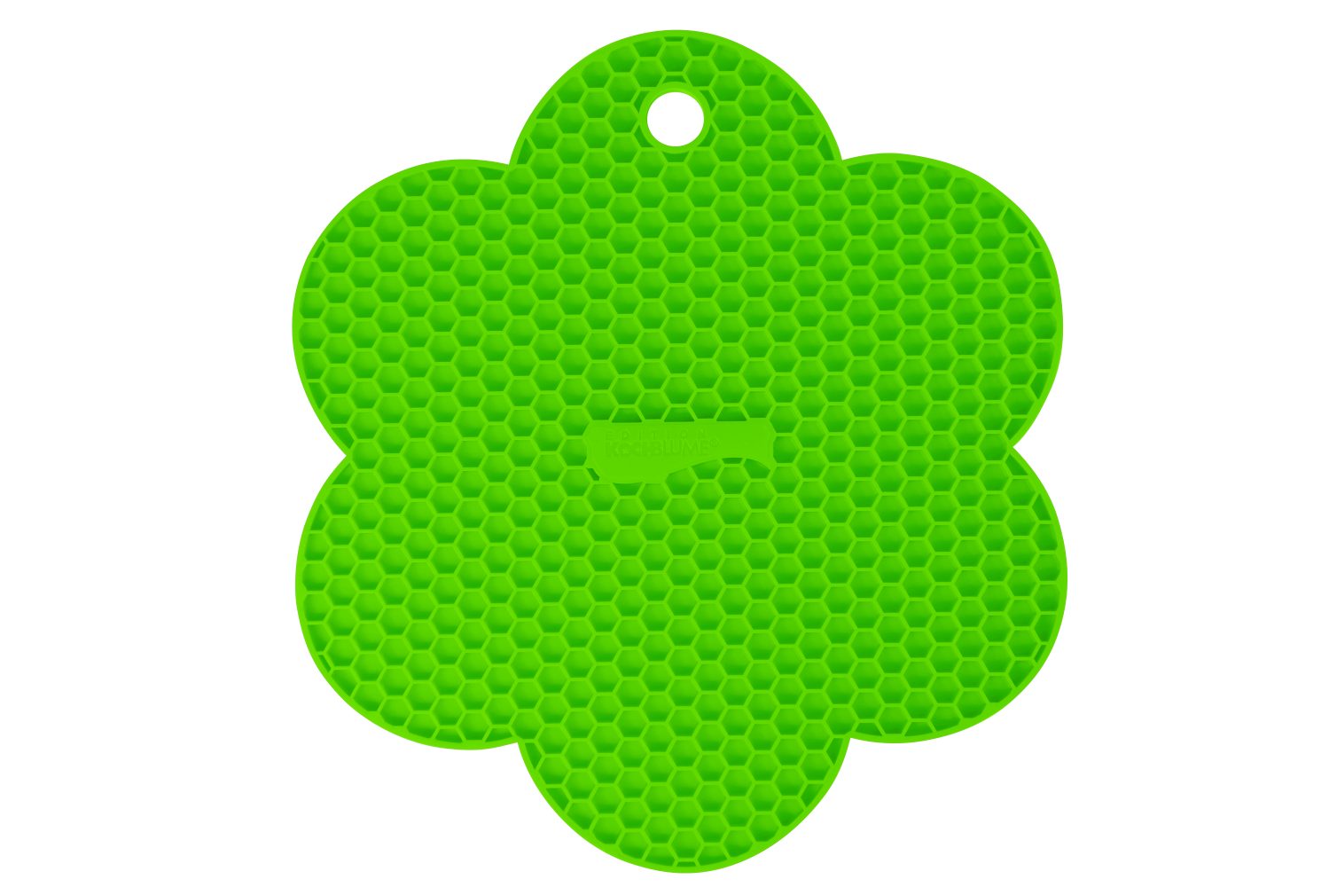 Kochblume Topflappen Waben-Untersetzer Blume Limette