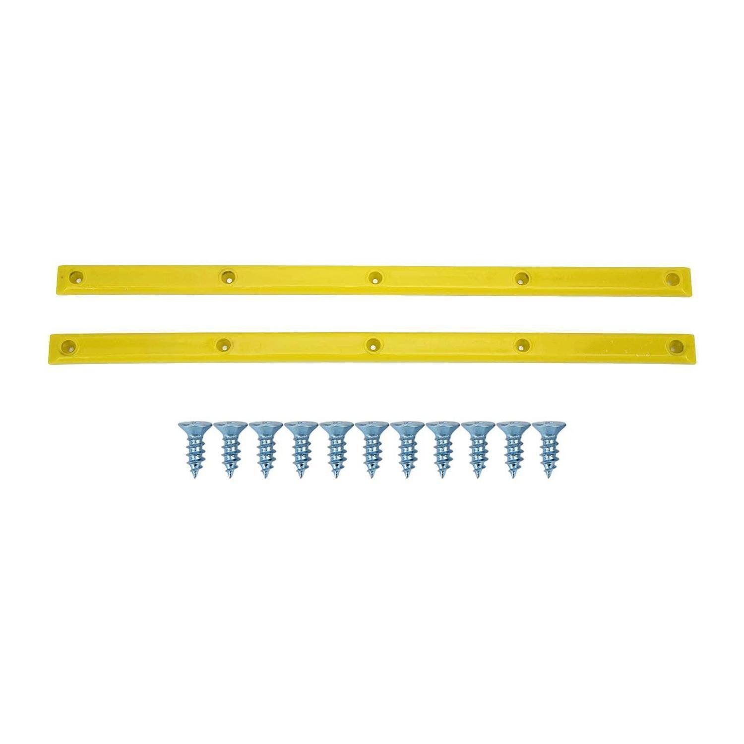 LuxusKollektion Longboard Skateboard Grind Rails Gelb (1-St)