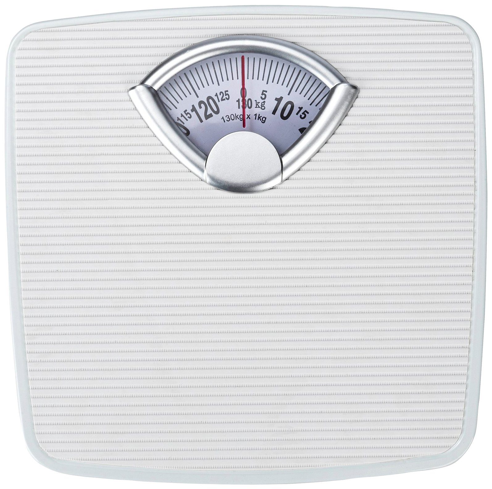 WENKO Personenwaage, analoge Körperwaage bis 130 kg