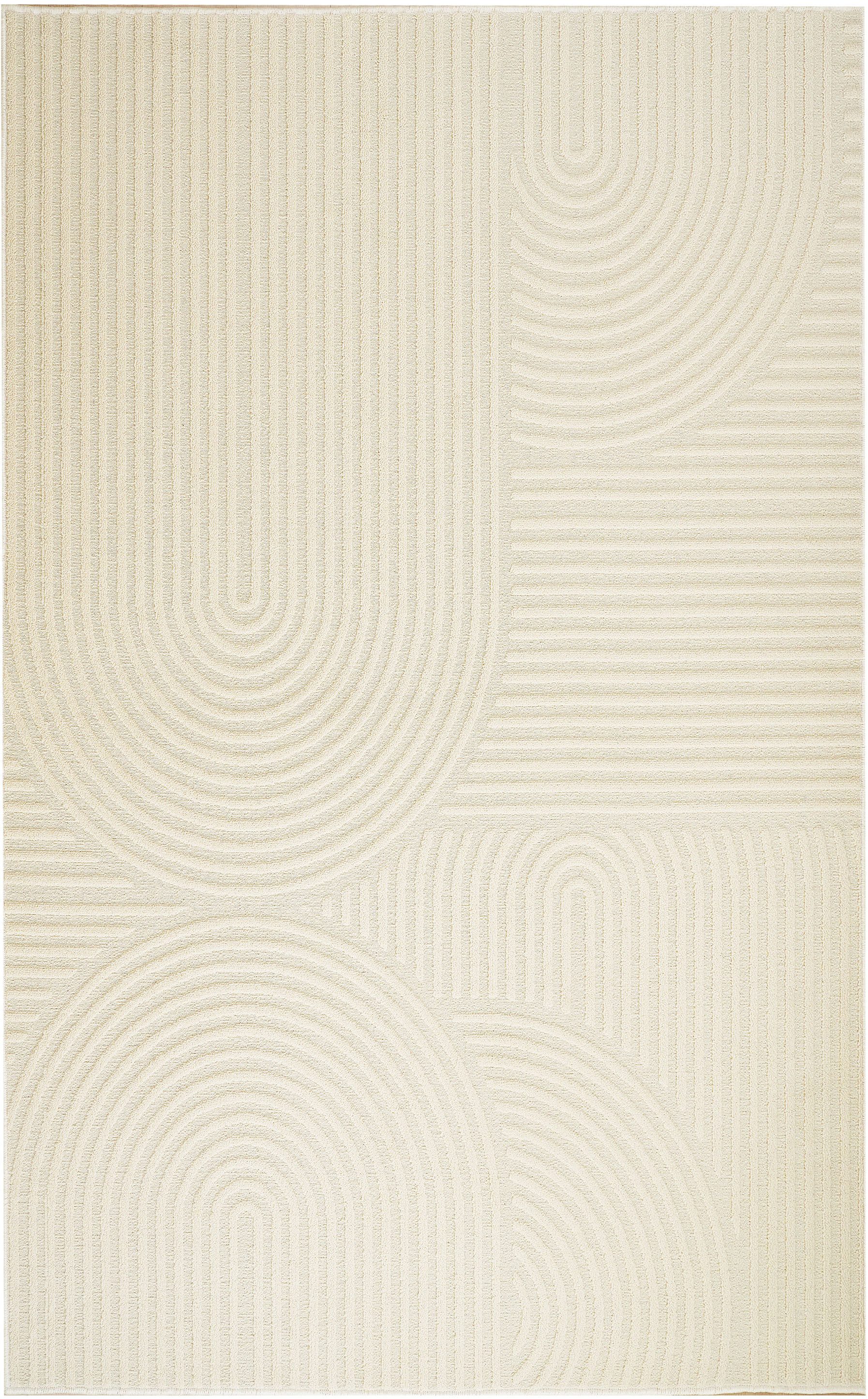 my home Teppich Jola Hoch-Tief-Design, Scandi-Look, Zen, rechteckig, Höhe: günstig online kaufen