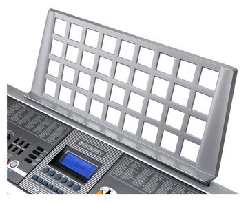 McGrey Home Keyboard PK-6110USB - 61 Tasten Oberklasse Einstiegerkeyboard, (Spar-Set, 3 tlg., inkl. Keyboardständer & Keyboardbank), integrierter USB/MP3-Player und Intelligent Guide-Funktion