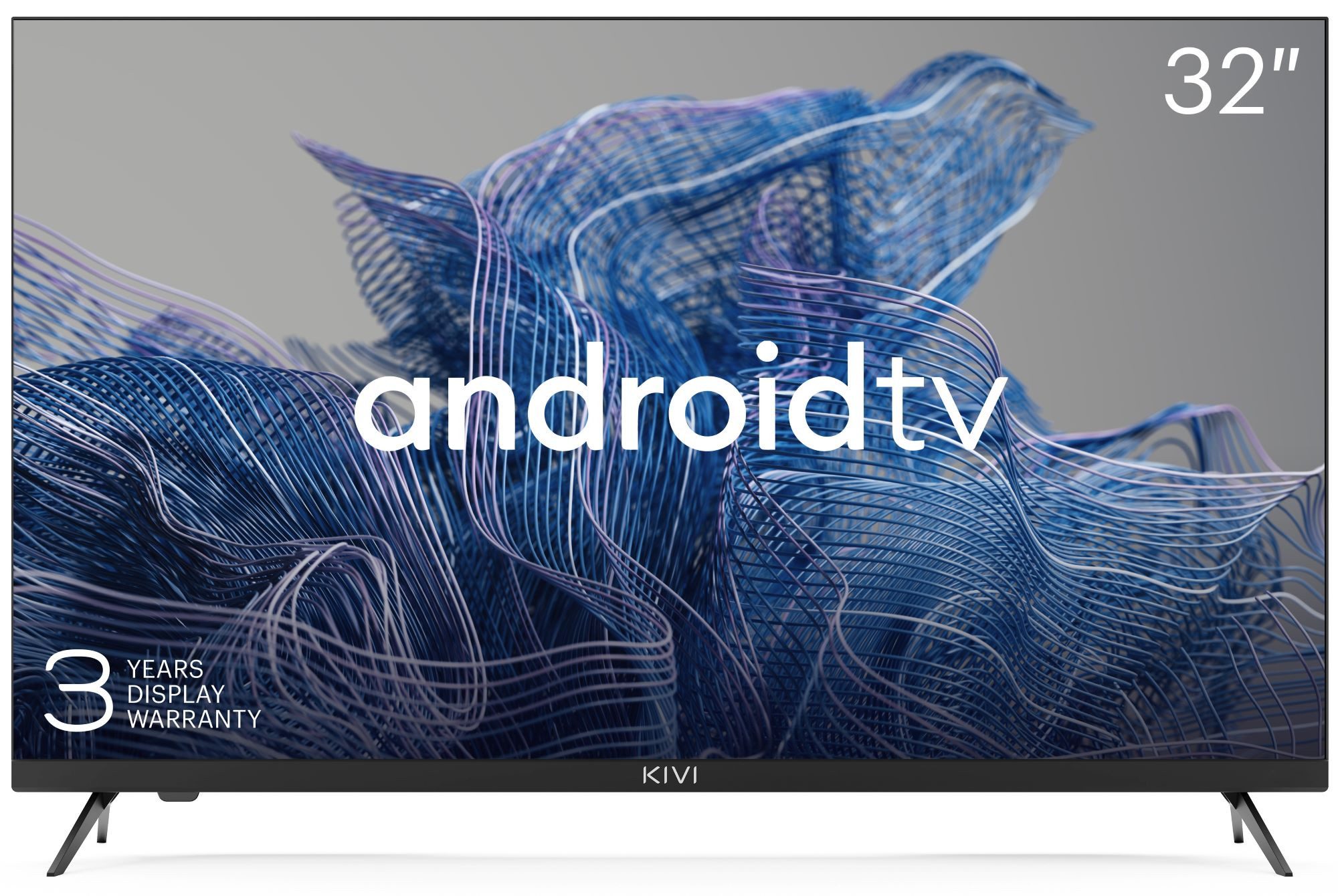 KIVI 32H750NB LED-Fernseher (80,00 cm/32 Zoll, HD ready, Smart-TV, Android TV, Quad Core, Sprachsteuerung, KVI Media App)