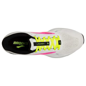 Brooks Launch GTS 9 White/Pink/Nightlife Laufschuh