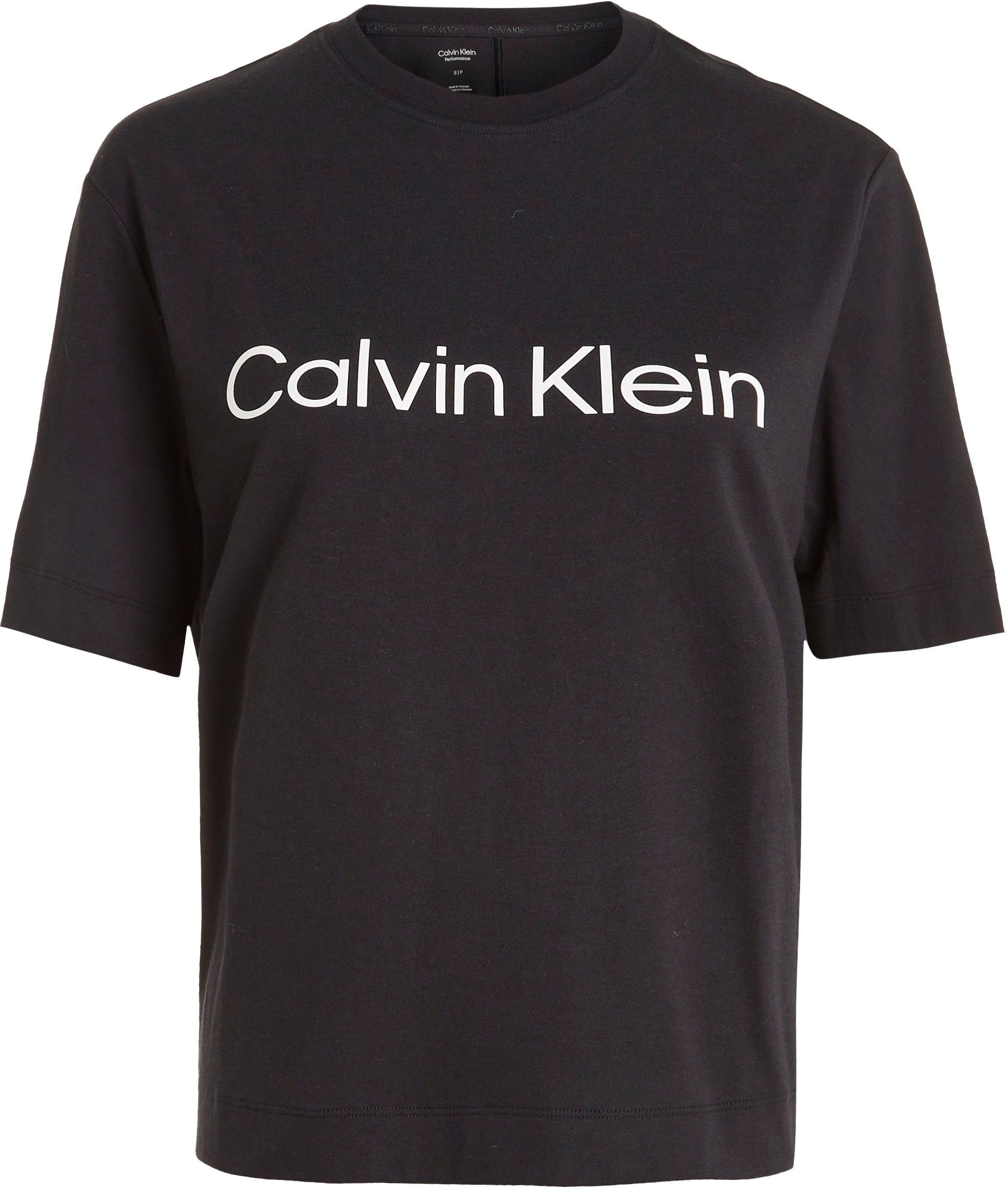 Jersey Sport Calvin T-Shirt, aus Baumwollmischung Klein blickdichter