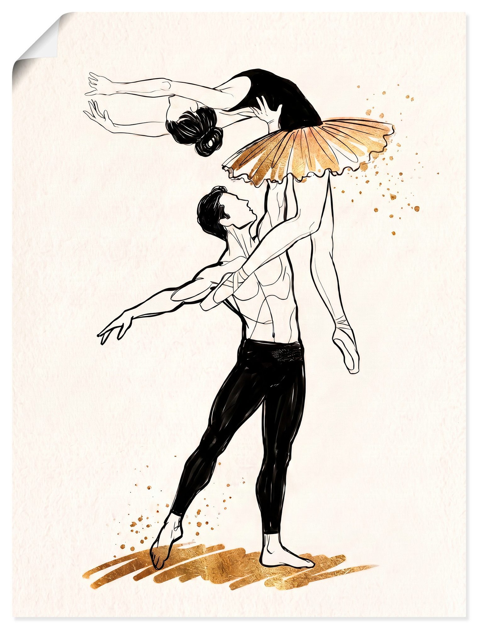 OTTO home Wandbild Ballet I, Tanz (1 St), als Poster oder Leinwandbild in versch. Größen