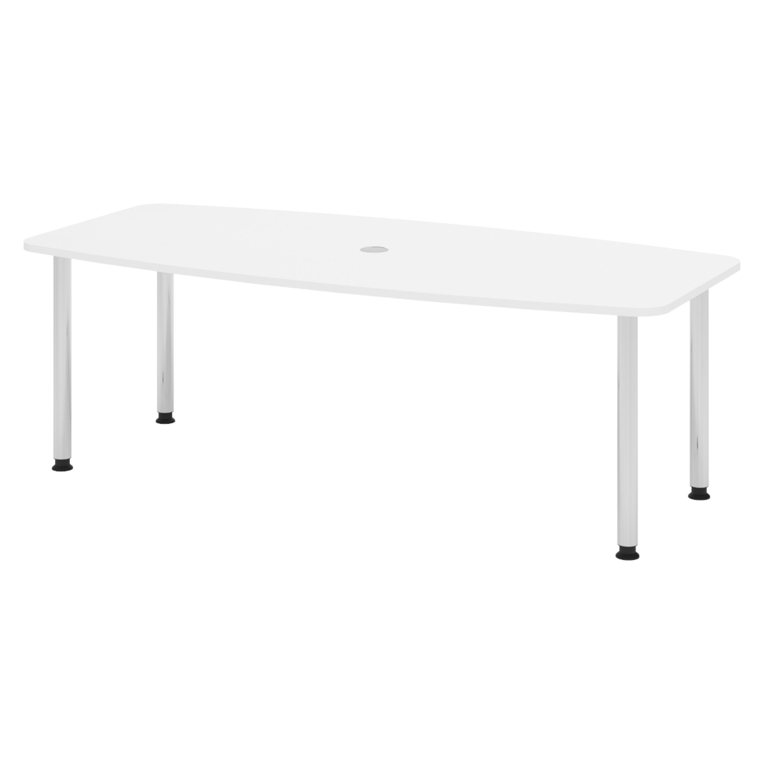 bümö Konferenztisch bümö Konferenztische KT, - Dekor: Weiß