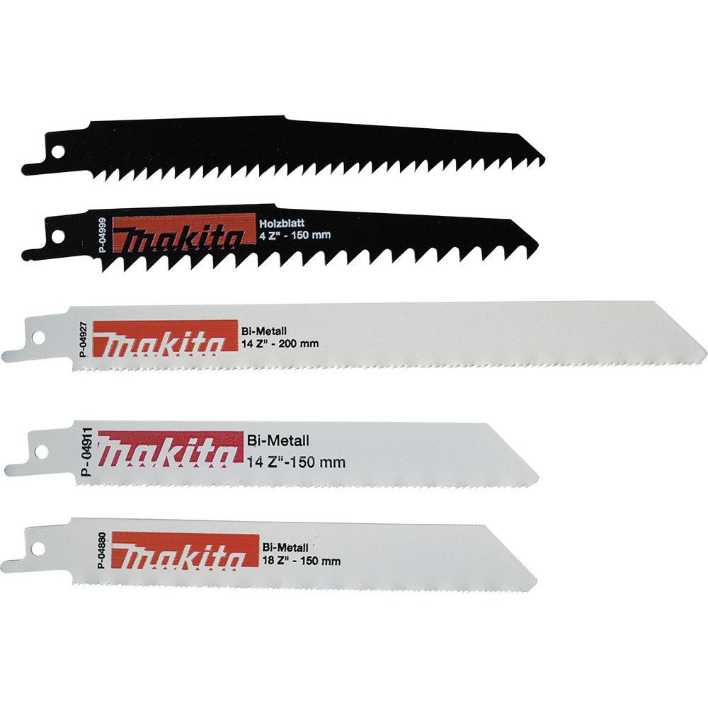 Makita Säbelsägeblatt Makita P-83967 Recipro Starter Set Uni 5tlg. 5 St.