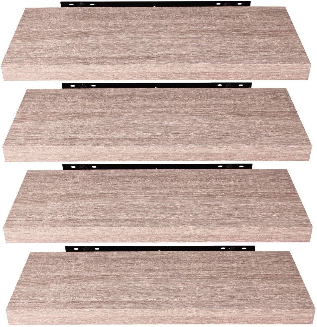 EUGAD Wandregal, 4-tlg., Holz Board Modern günstig online kaufen