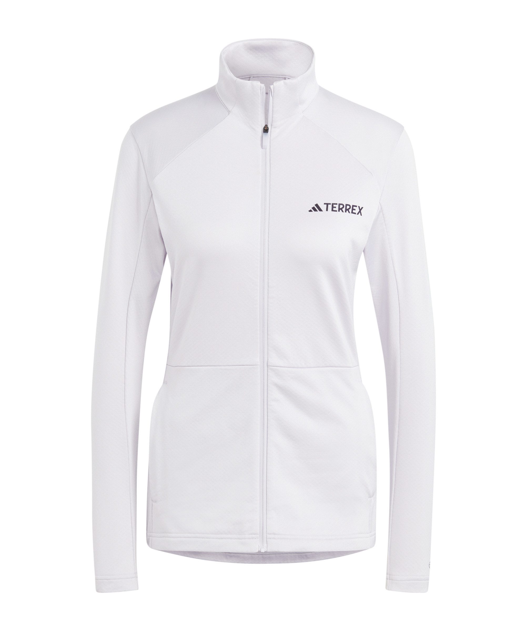 adidas Performance Allwetterjacke adidas Performance Terrex Fleece Jacke Damen Beige