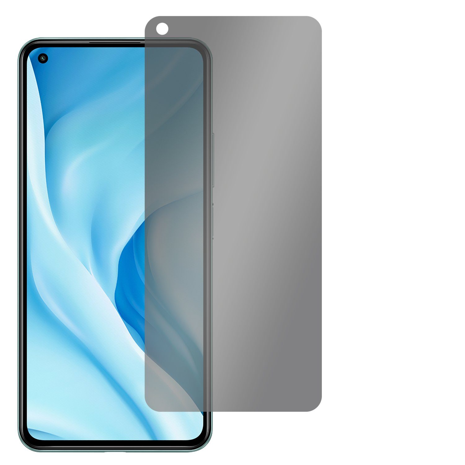 SLABO Schutzfolie Blickschutzfolie 360° Sichtschutz 4-Way, Xiaomi Mi 11 Lite (5G)
